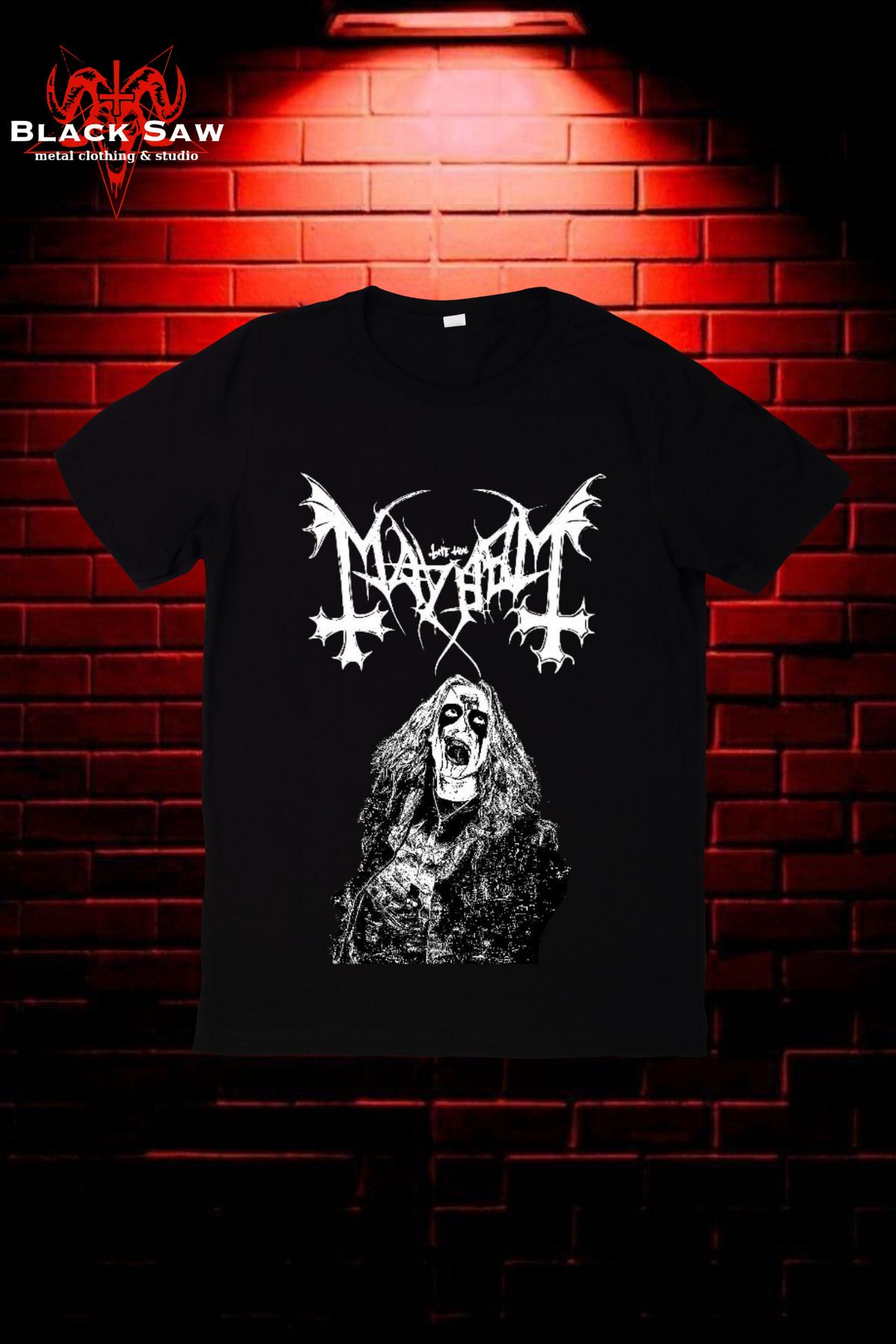 Valens Mayhem Dead Black Metal Grup TShirti