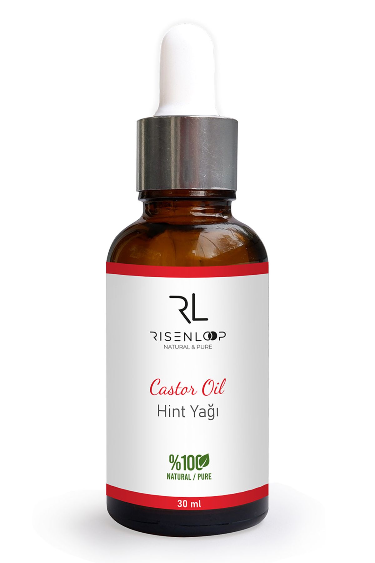 risenloop natural&pure Hint Yağı %100 Saf Doğal 30 ML