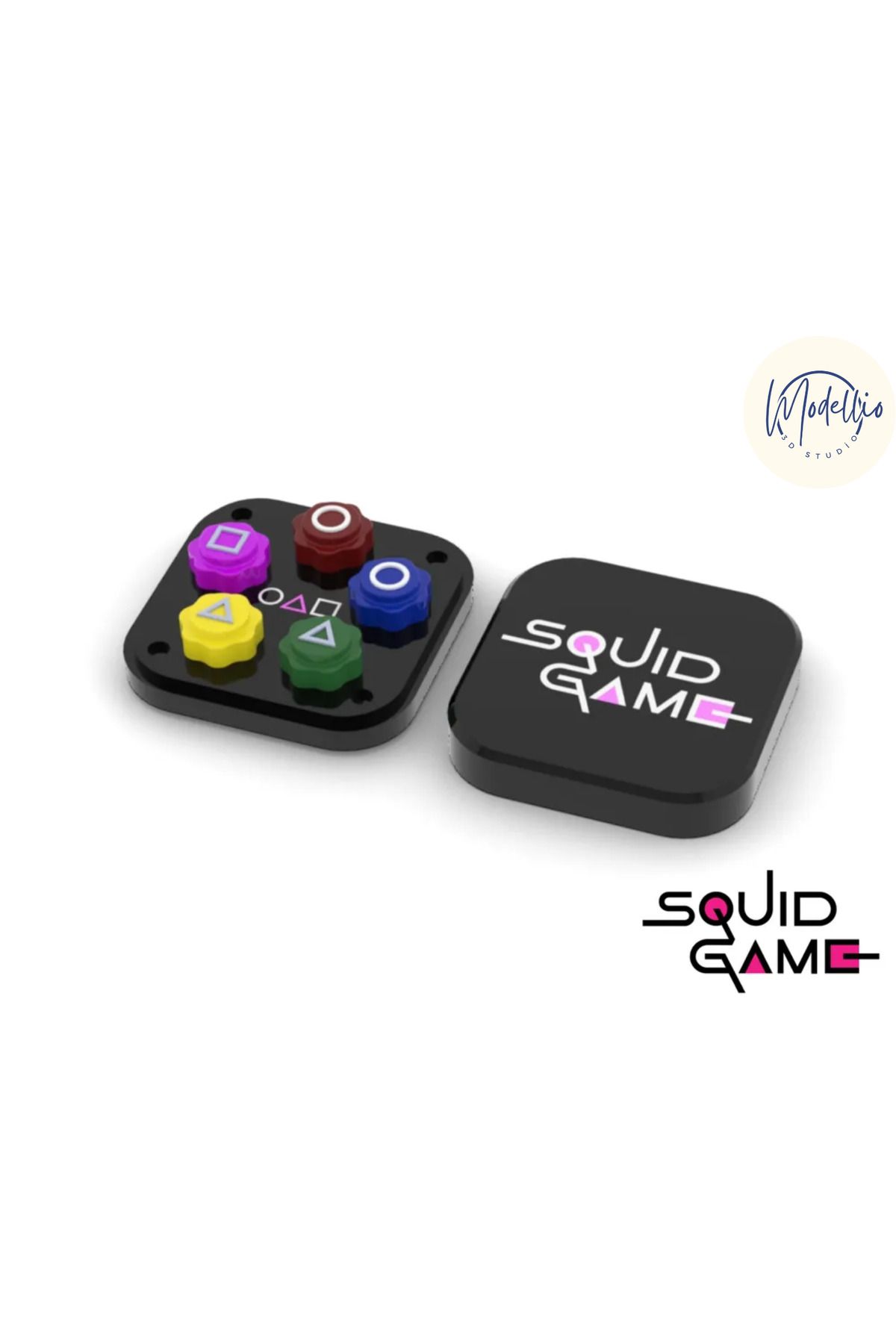 Modellio3D Squid Game Özel Gonggi Seti