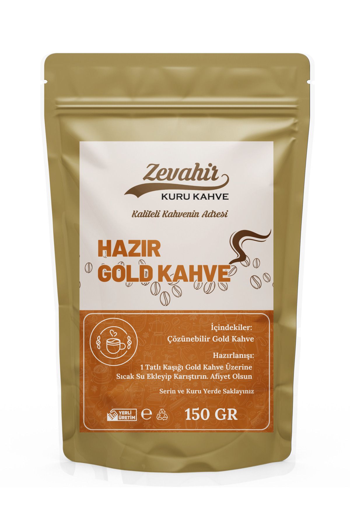 Zevahir Hazır Gold Kahve 150 GR