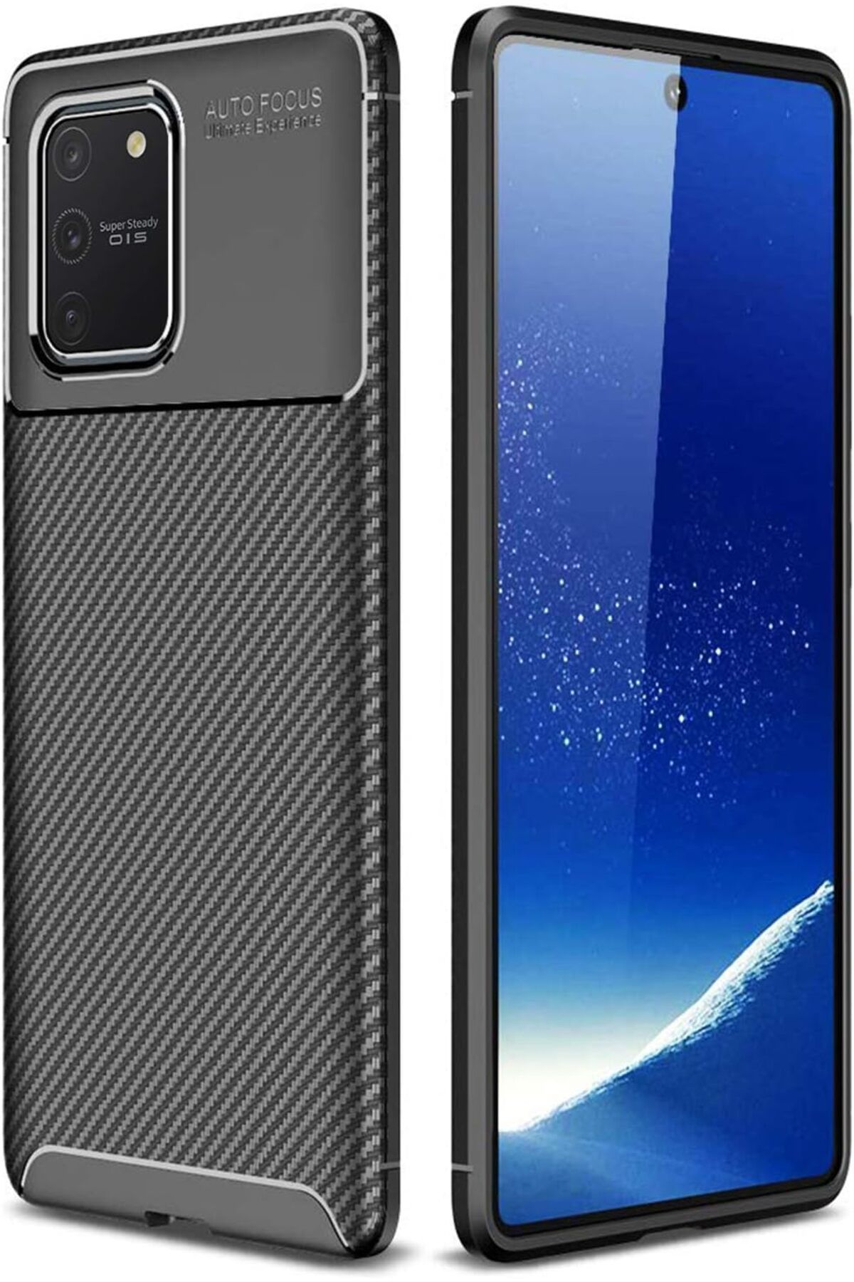 NcK Samsung Galaxy A91 (S10 Lite) için Kılıf Legion Series Siyah [Galaxy A91 ile Uyumlu Kılıf - Siyah]