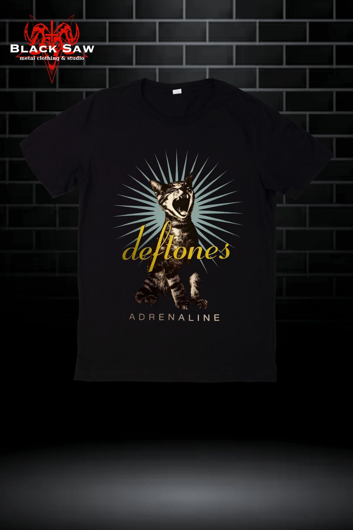 Valens Deftones Adrenaline Nu Metal Grup Tshirt