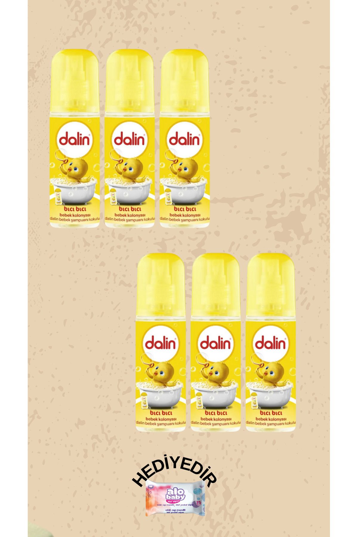 Dalin Bebek KolonyasBıcı Bıcı 150 ml X 6 Adet