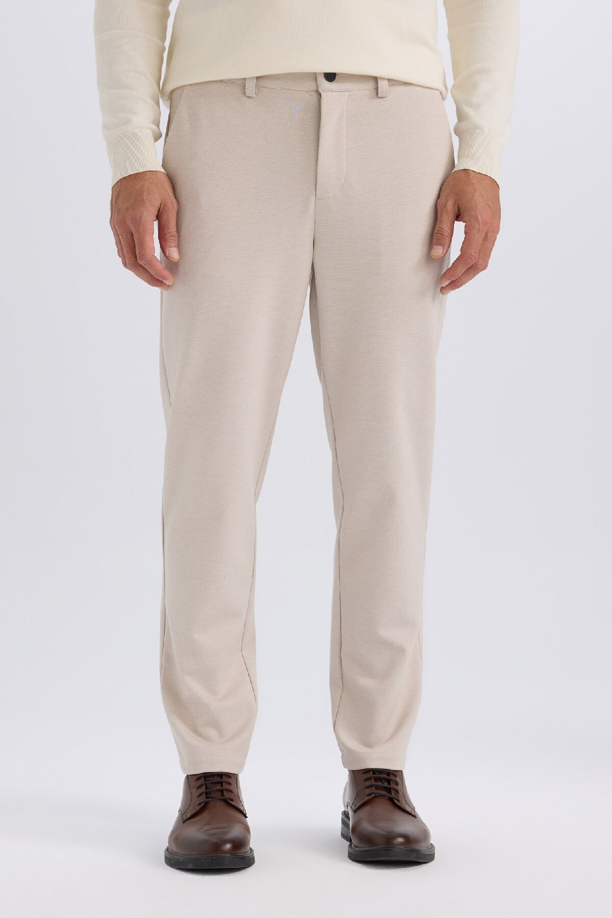 DeFacto-Παντελόνι Jogger Basic ίσια τσέπη ίσιο πόδι T6317AZ25SP 4