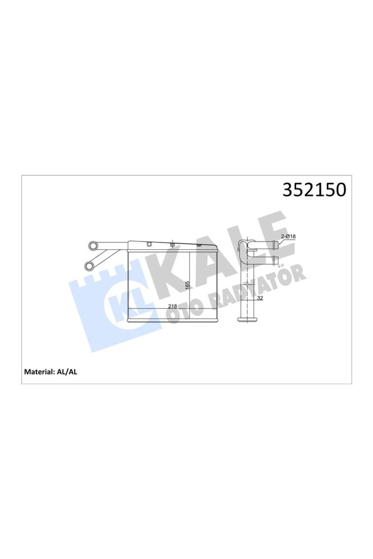 KALE RADYATÖR KALORIFER RADYATORU BRAZING SPRINTER 901 902 903 904 95>06