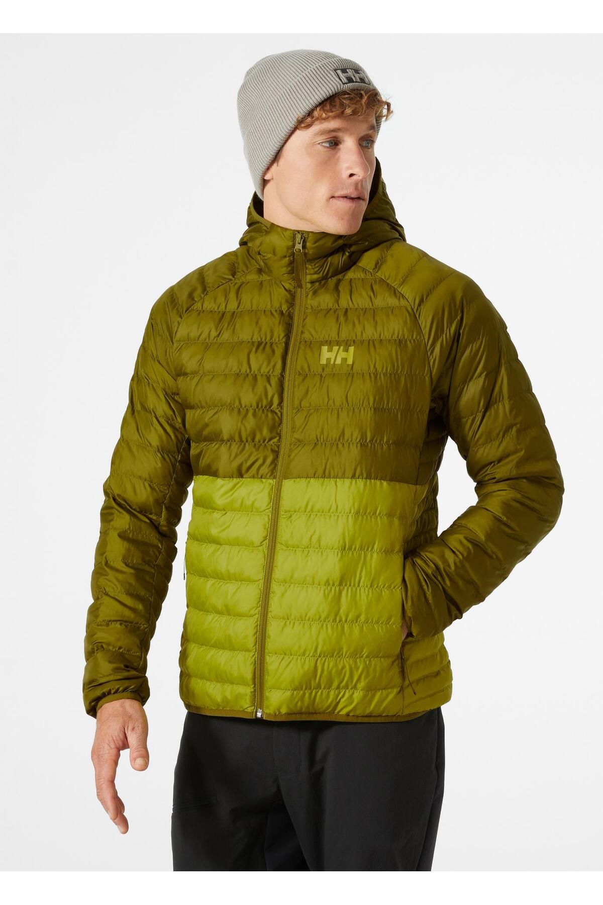 Helly Hansen-Banff kapucnis szigetelő férfi sárga kabát 63251-452 2