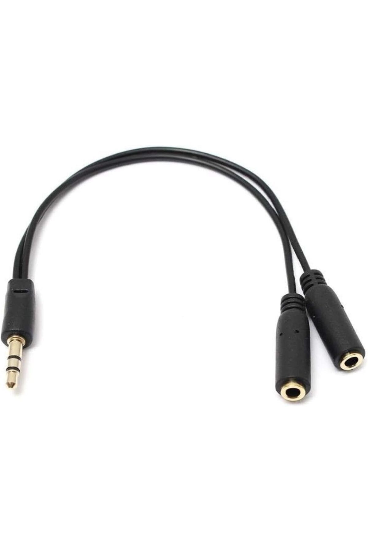 NcK 3.5 Mm Erkek 2 Stereo Dişi Kulaklık Çoklayıcı Kablo, Aux Streo Çoklayıcı Kablo