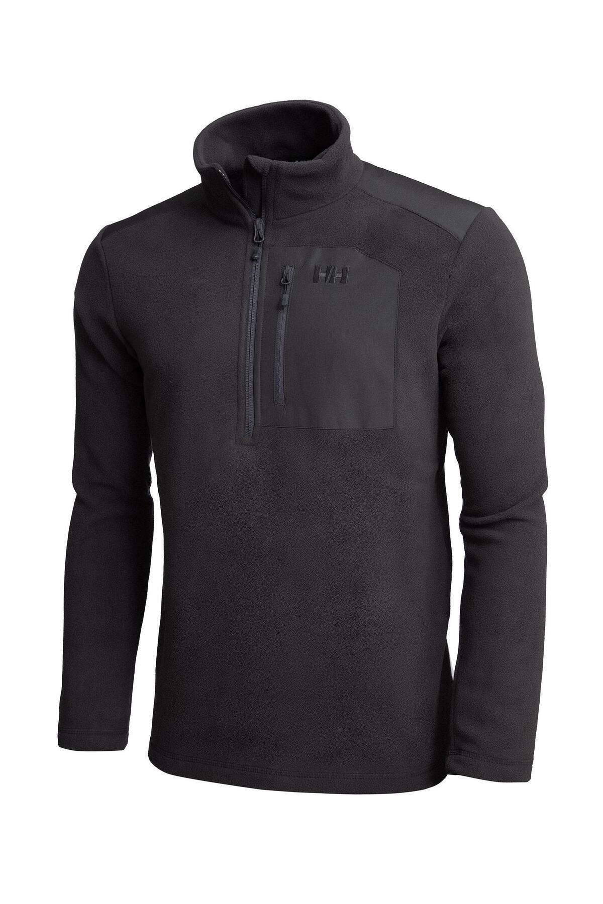 هلی هانسن پشم گوسفند قطبی مردانه بلاک Halfzip-HH..12008