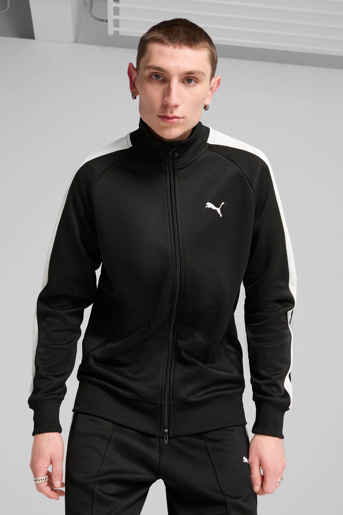 Puma T7 ALWAYS ON Track Jacket Siyah Erkek Sweatshirt