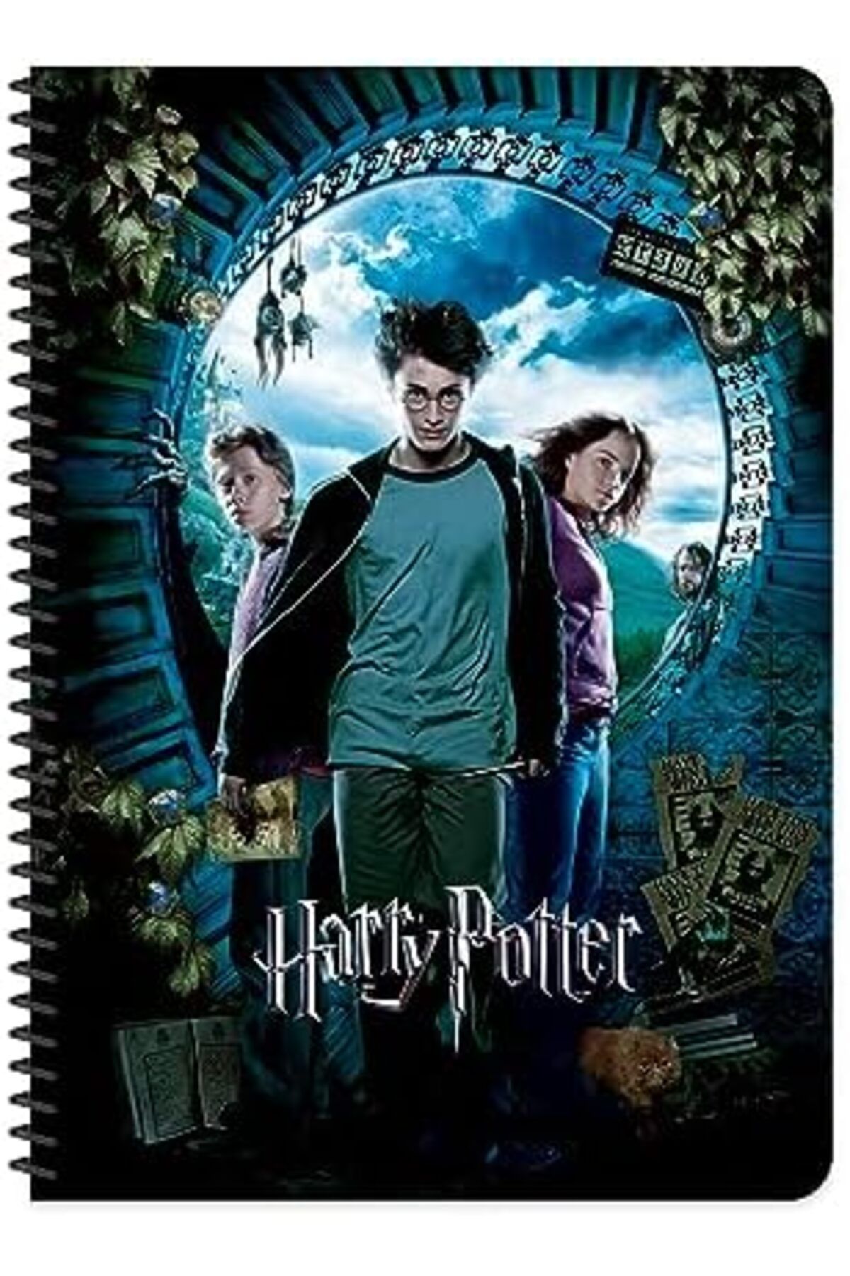 STOREMAX gelalpzr Kapak Defter Spiralli Karton Yapraklı Kareli A4 60 Harry Potter Color Yeni aynet 1109110