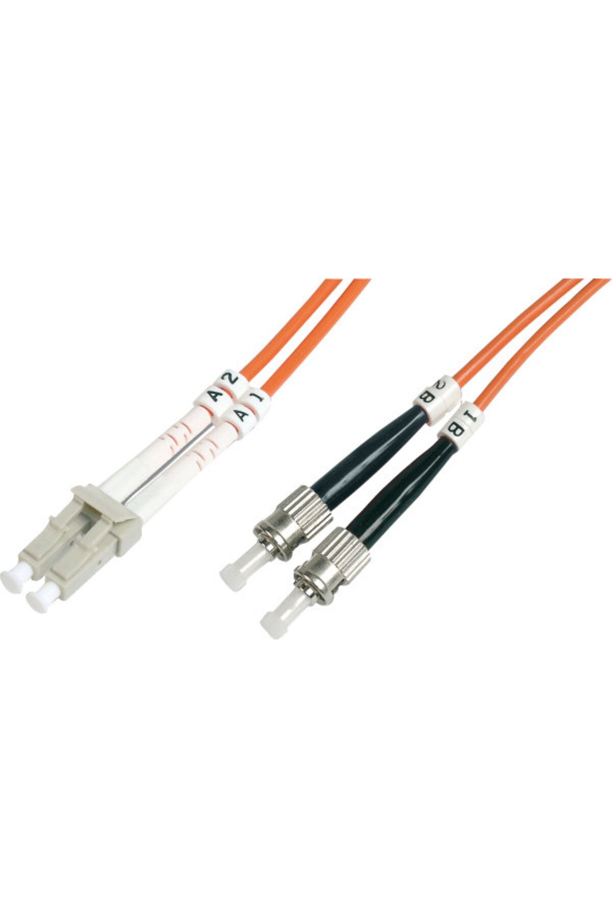 evimdeyokyok Beek LC-ST Fiber Optik Patch Kablo, Multimode OM 2 50/125 Duplex, 3.0mm, LSZH, 5 metre TdrTR