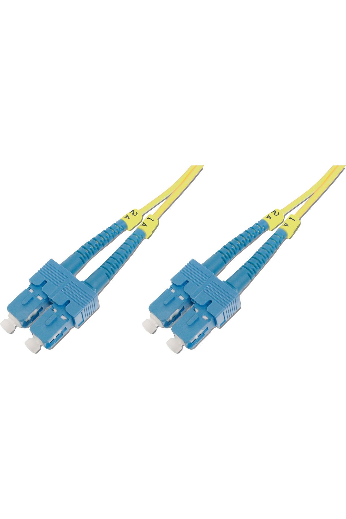 evimdeyokyok Beek SC-SC Fiber Optik Patch Kablo, 9/125 µ, Singlemode, 3.0mm, Duplex, OS2, LSZH, 10 metre TdrTR