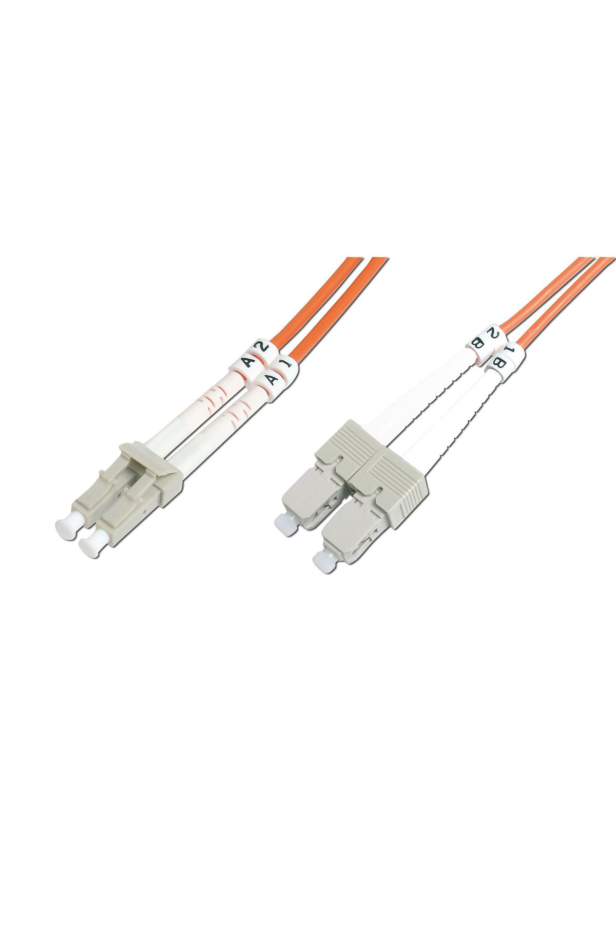 evimdeyokyok Beek LC-SC Fiber Optik Patch Kablo, Multimode OM 2 50/125 Duplex, 3.0mm, LSZH, 10 metre TdrTR