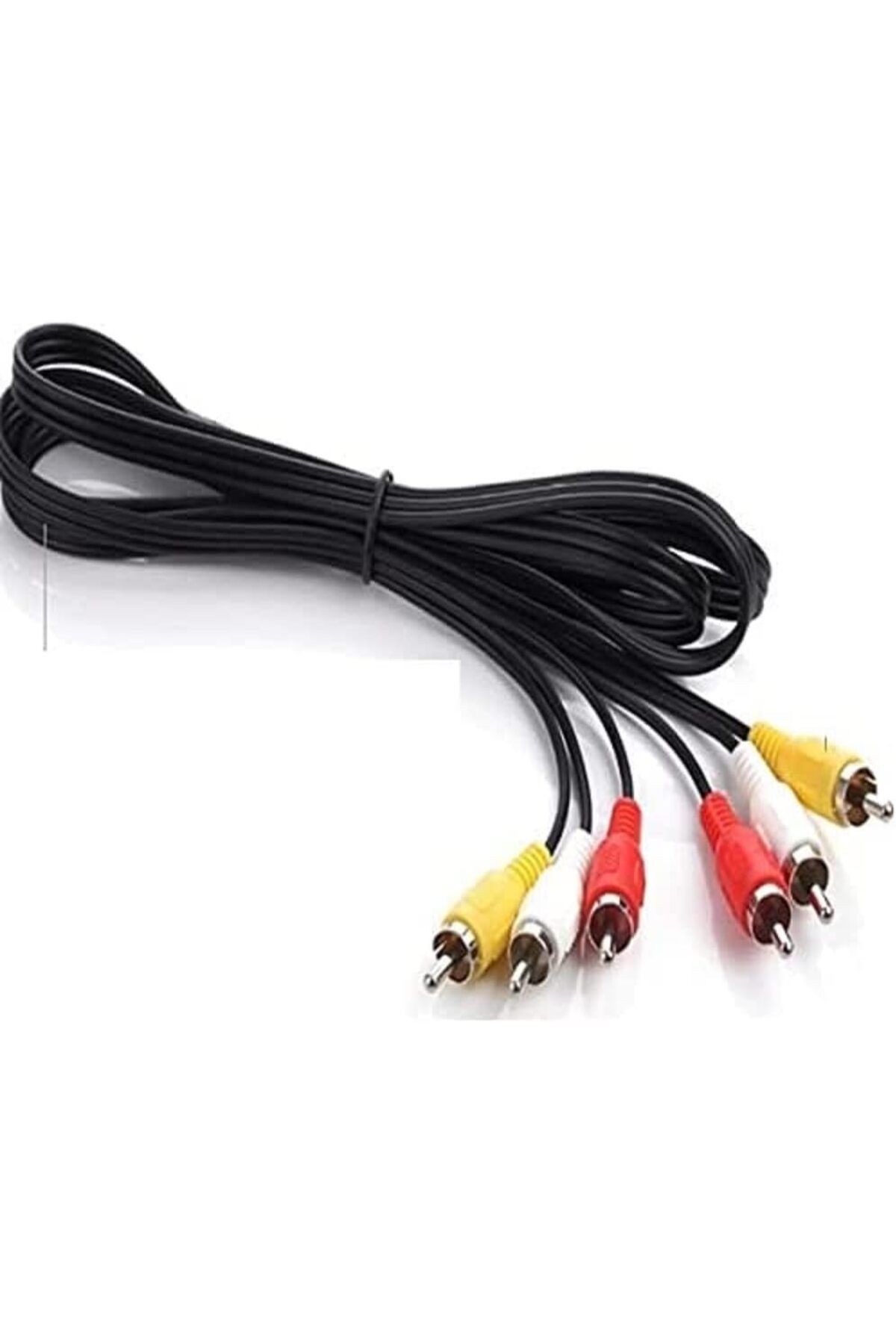 NcK 5006 3Rca To 3 Rca Ses Görüntü Tos Scart Kablosu 1.5 Metre