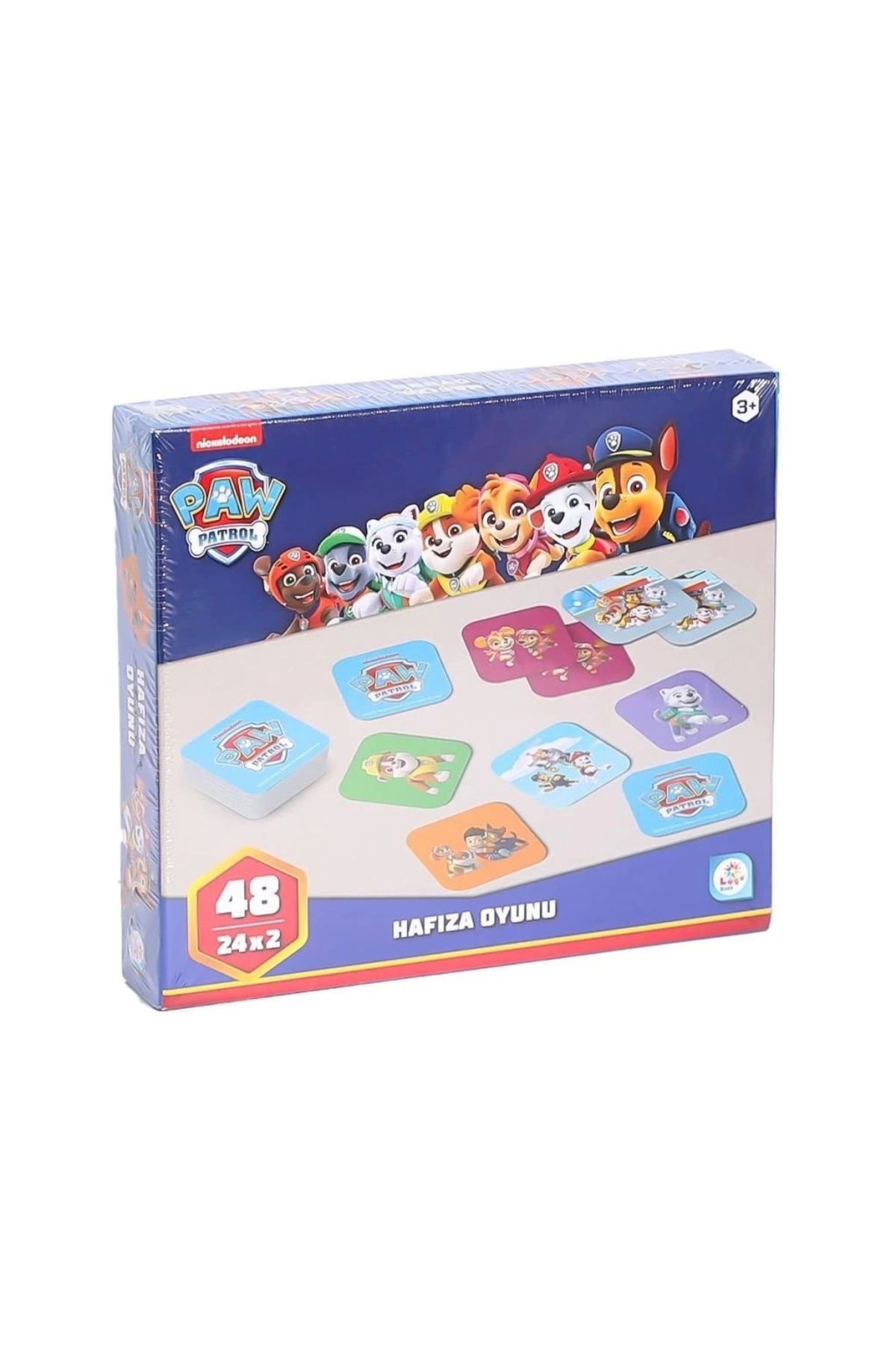 Basic Fun Çocuk PW7933 Paw Patrol Hafıza Oyunu -Laço