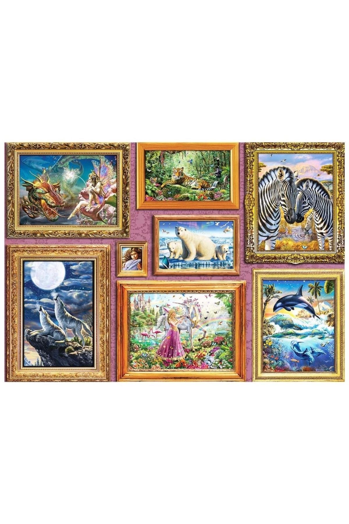 Basic Fun Çocuk KS Gallery 1000 Parça Puzzle