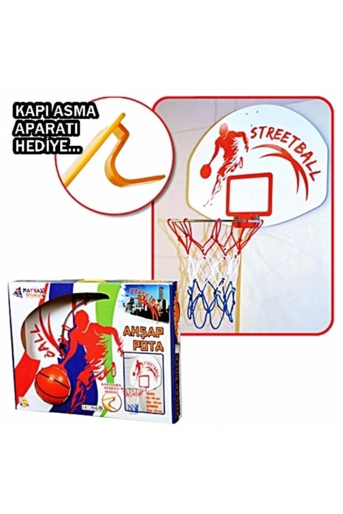Finetoo Çocuk Ahşap Basket Potası