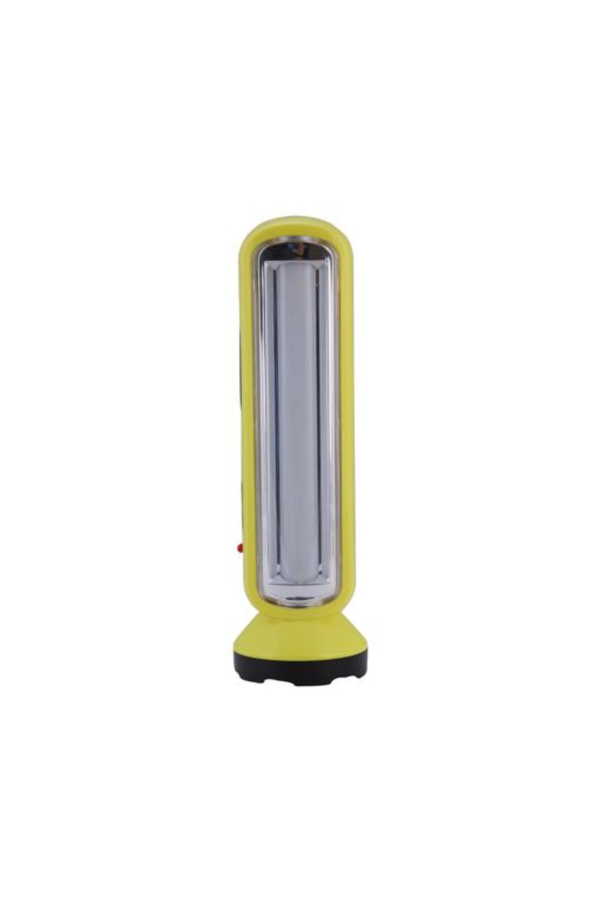 Geepas-مصباح طوارئ قابل لإعادة الشحن 2 في 1 مع مصباح LED - 16 مصباح LED عالي الطاقة ومضيء للغاية 7