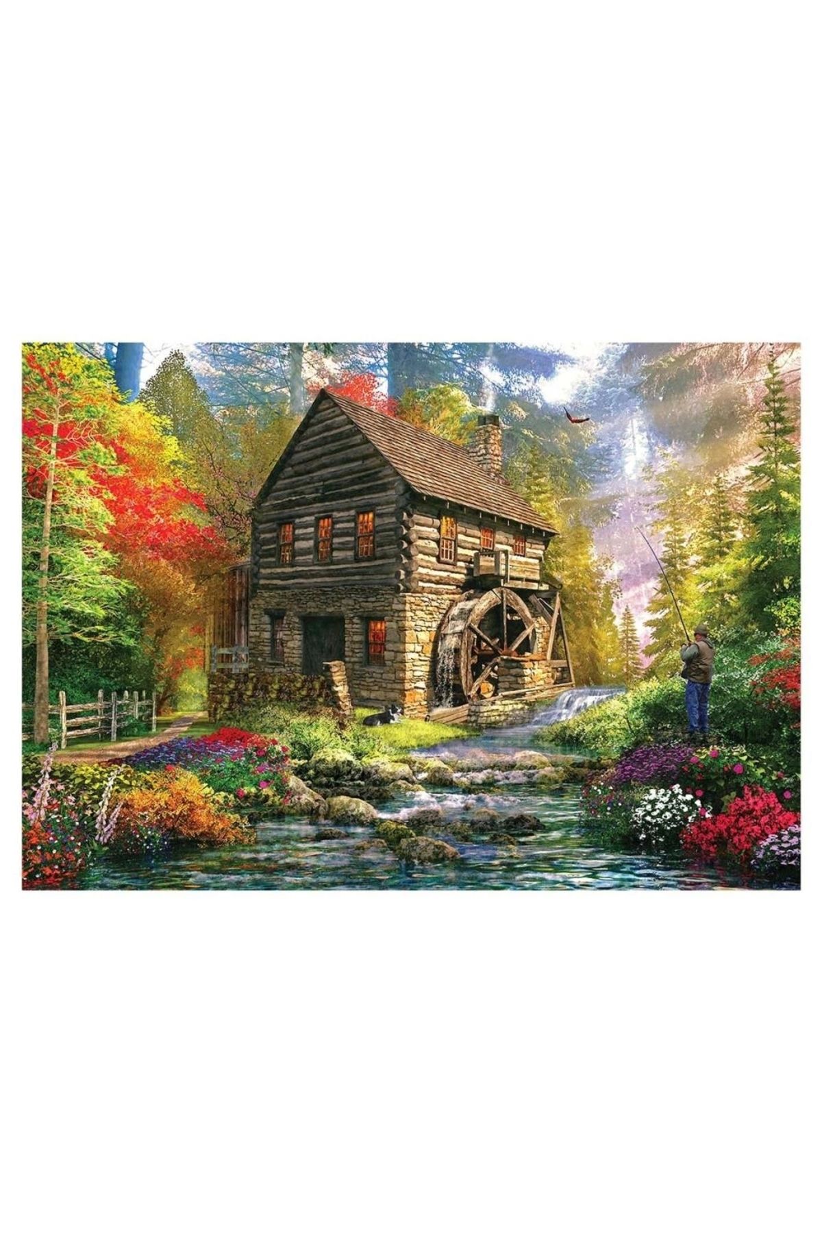 TWOX Çocuk KS Mill Cottage 2000 Parça Puzzle