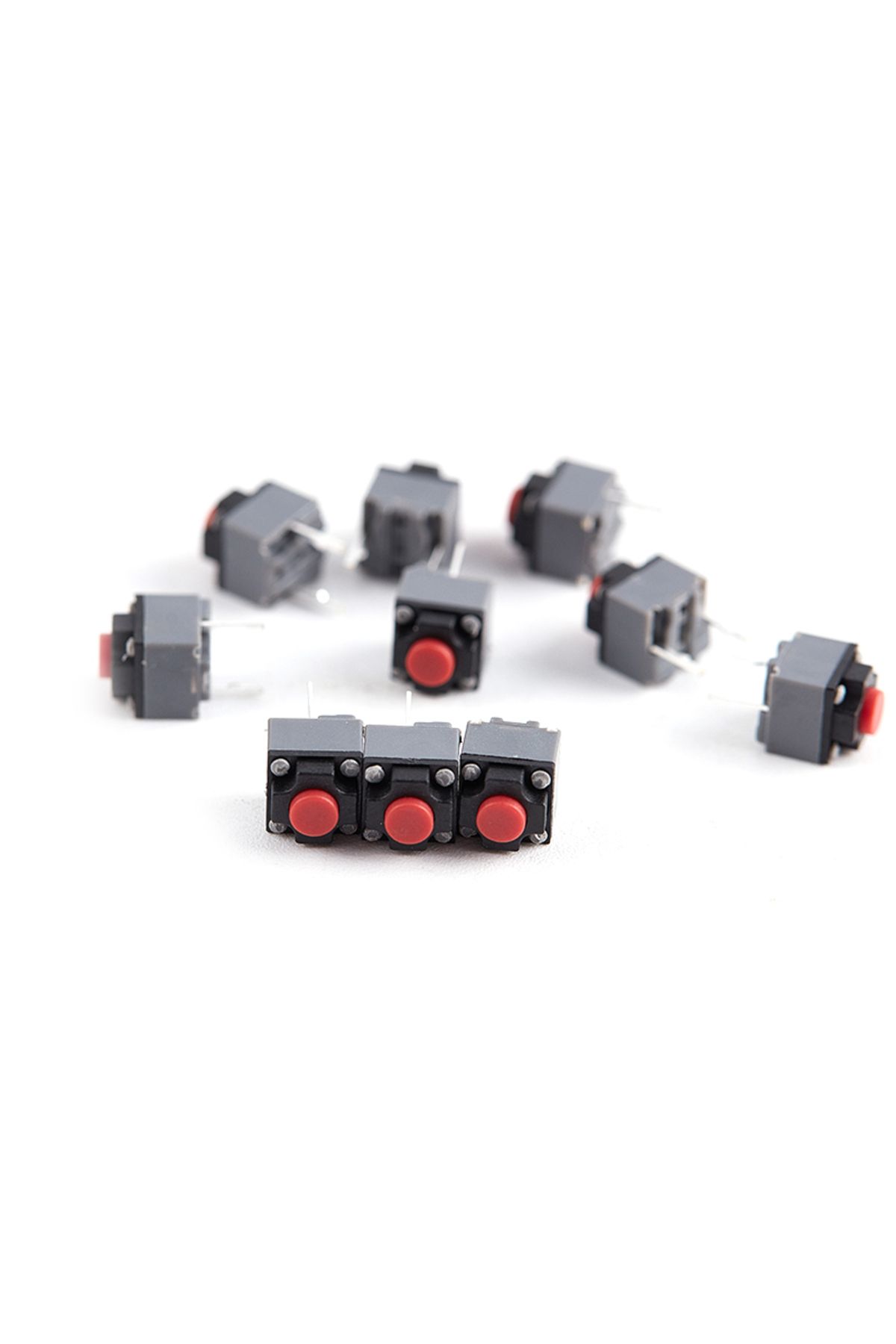 Choice-10pcs/set Kailh Mute Button 6*6*7.3 Silent Switch Wireless Mouse Wired Micro 6x6x7.3mm 5