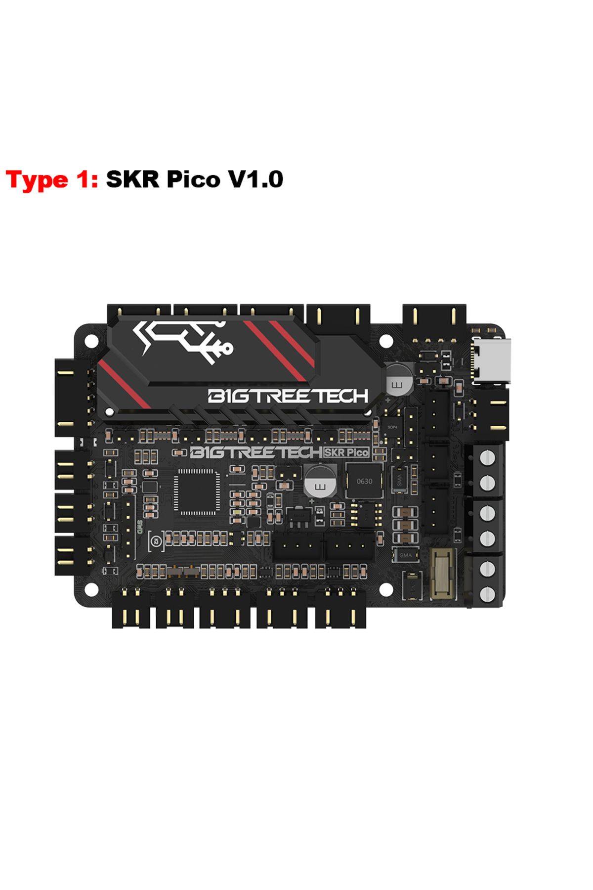 Choice-Skr Pico Bigtreetech Skr Pico V1.0 Btt Motherboard Voron V0 Board 3d Printer Parts Tmc2209 Raspberry 1