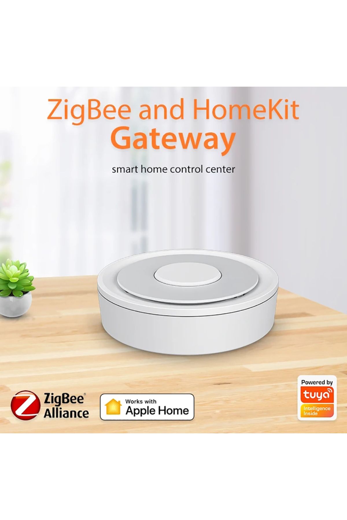 Choice-2 in 1 HomeKit Tuya Wire ZigBee Gateway Hub Smart Home Bridge Remote Control Works with Apple Hom... 2
