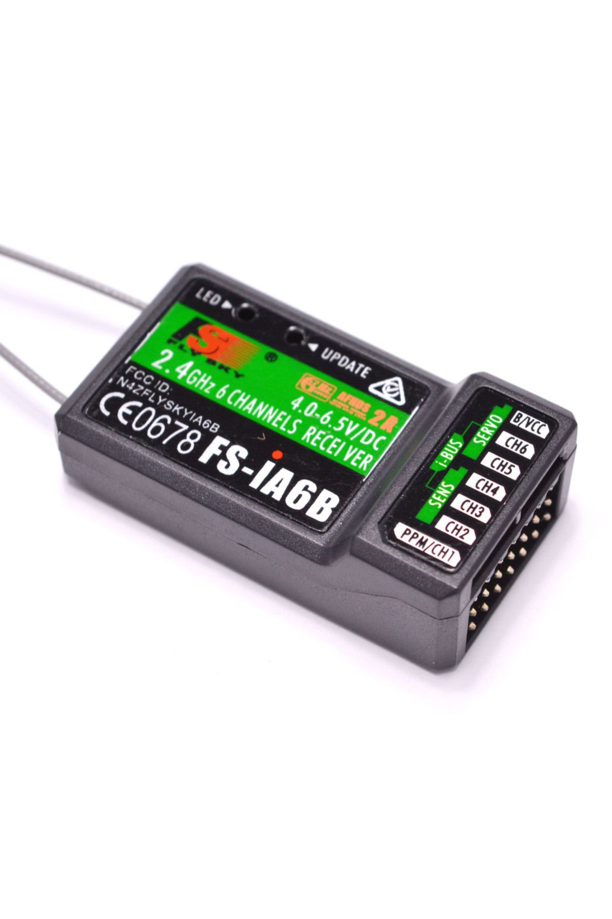 Choice-Flysky 2.4G 6CH FS-iA6B iA6B Receiver PPM Output With iBus Port Compatible with FS-i4 FS-i6 FS-i1... 3