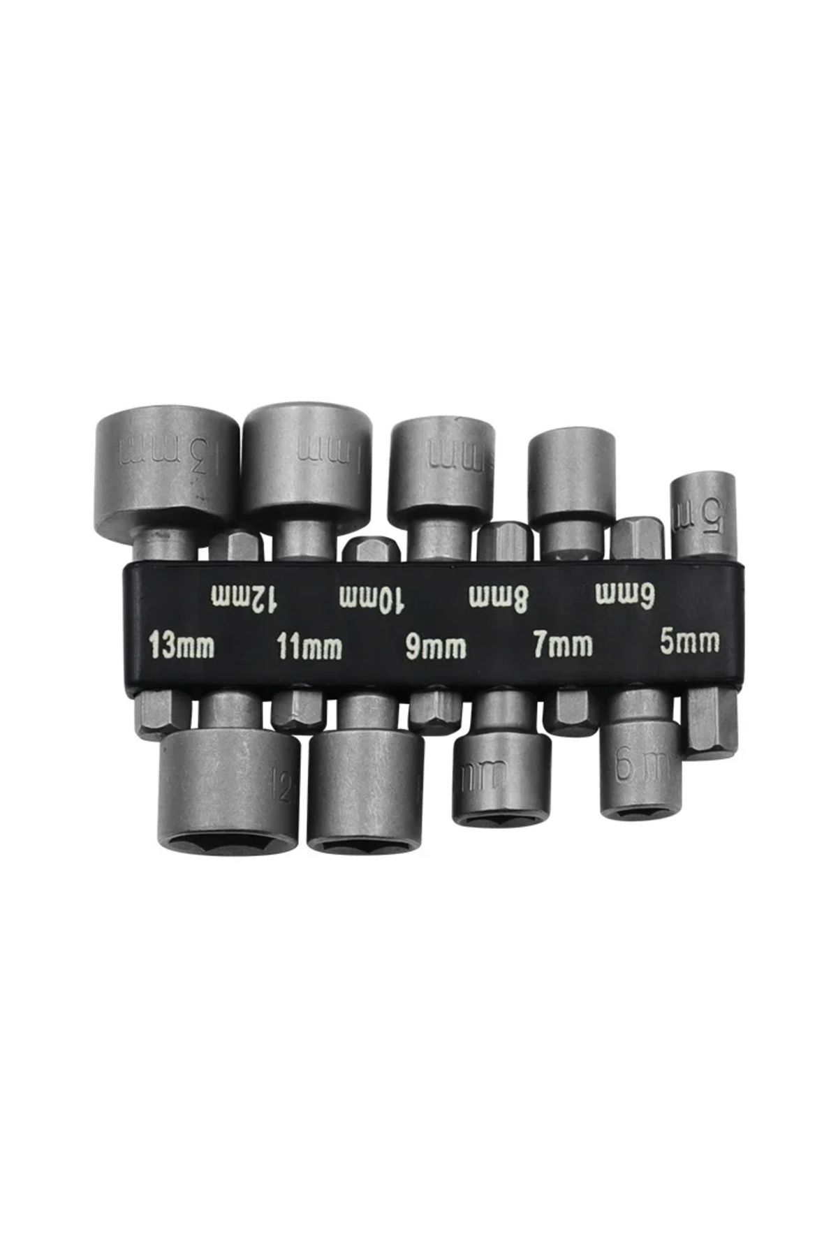 LIXIU-9 Pcs Set Powerful Socket Inner Hexagonal Wrench Hexagonal Handle Screwdriver Socket Extension Rod P 1