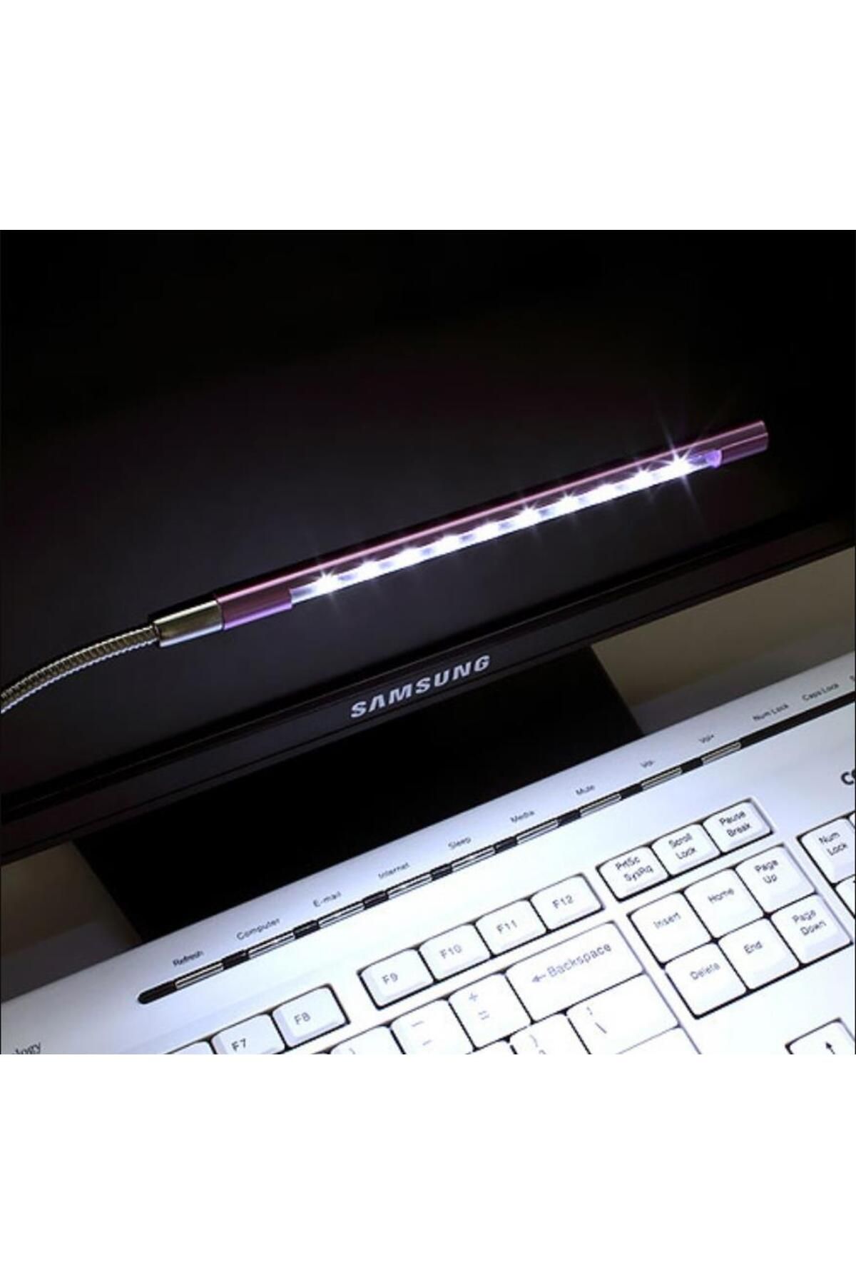 Choice-Black Metal Material Usb Led Lights Book Lamp 10leds Flexible Book Reading Light Table Lamp For Note 4