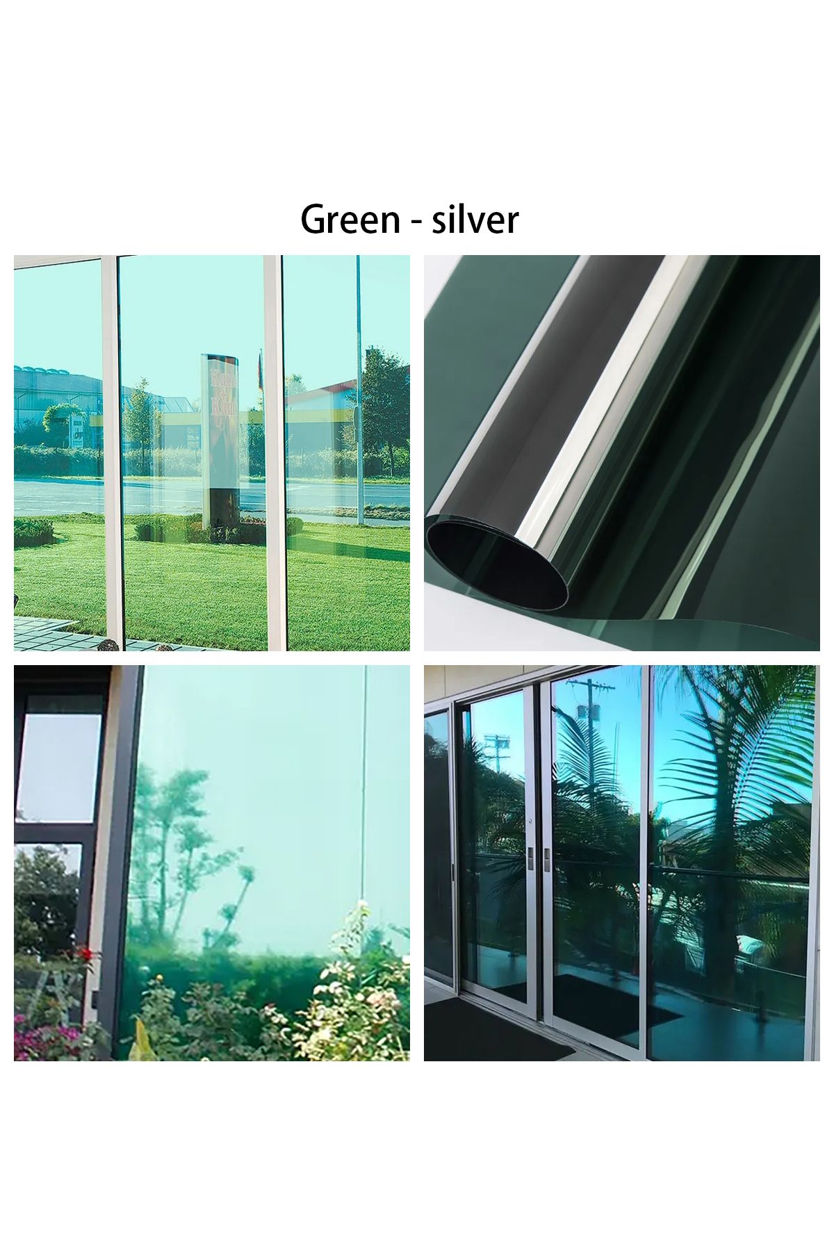 Choice-Privacy Window Film Self Adhesive Sun Protection Film Anti-UV One Way Heat Insulation Glass Stick... 4