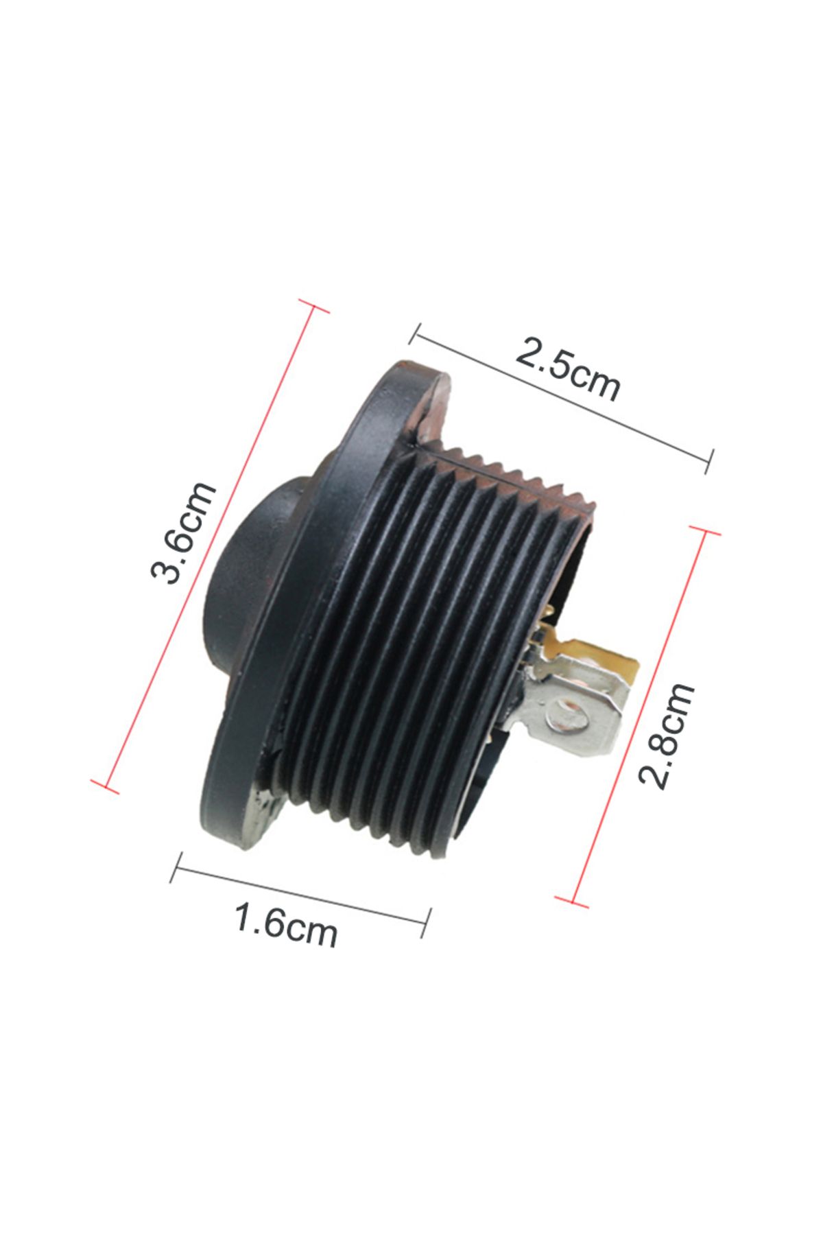 Choice-ON/OFF Round Rocker Toggle LED Switch 3 Pin 12V 20A Car Dashboard Dash Boat Truck Push Button Swi... 4