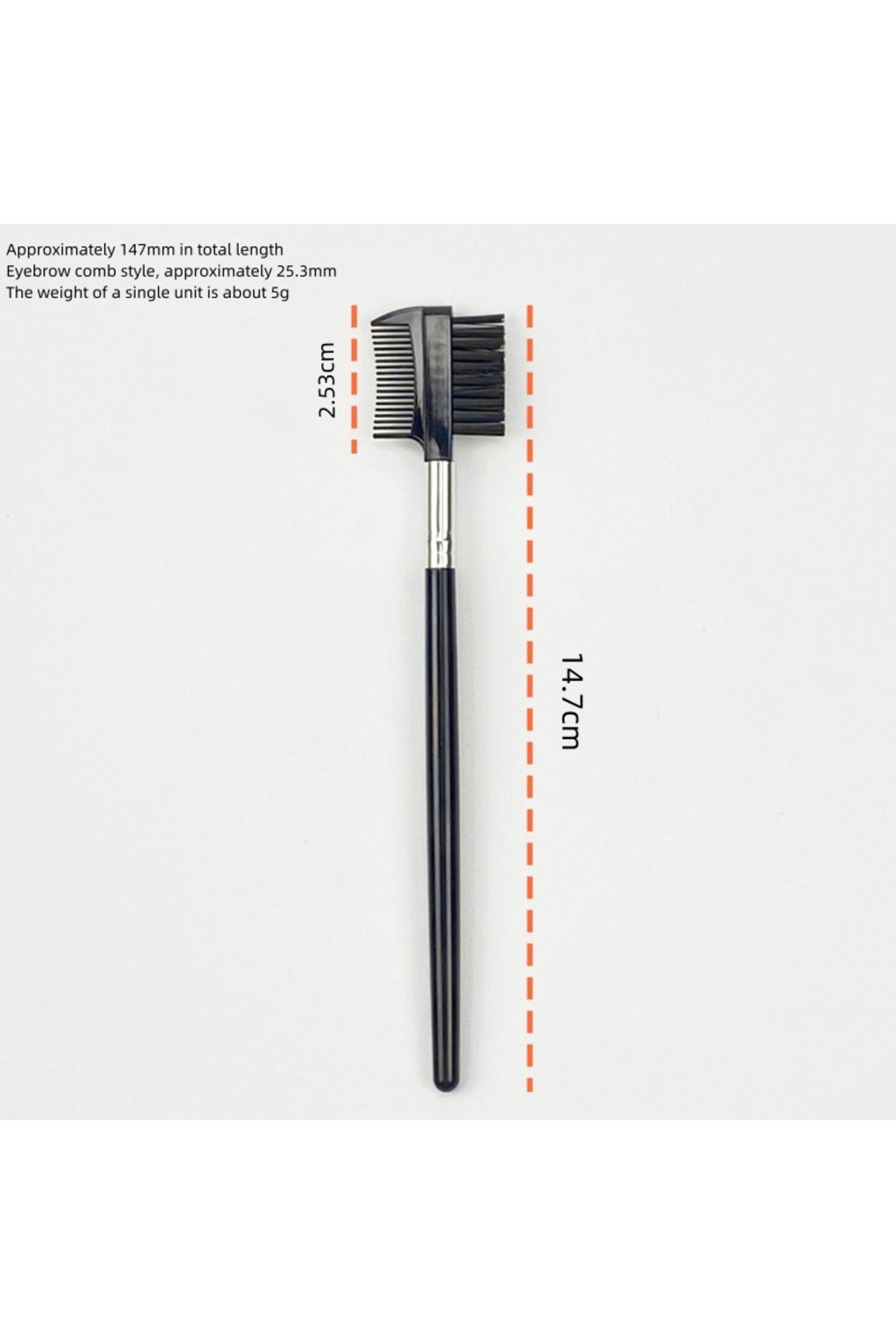 Choice-Black Brush Tear Stain Remover Comb Pet Eye Comb Double-sided Dog Eye Brush Grooming Combs For Small 1
