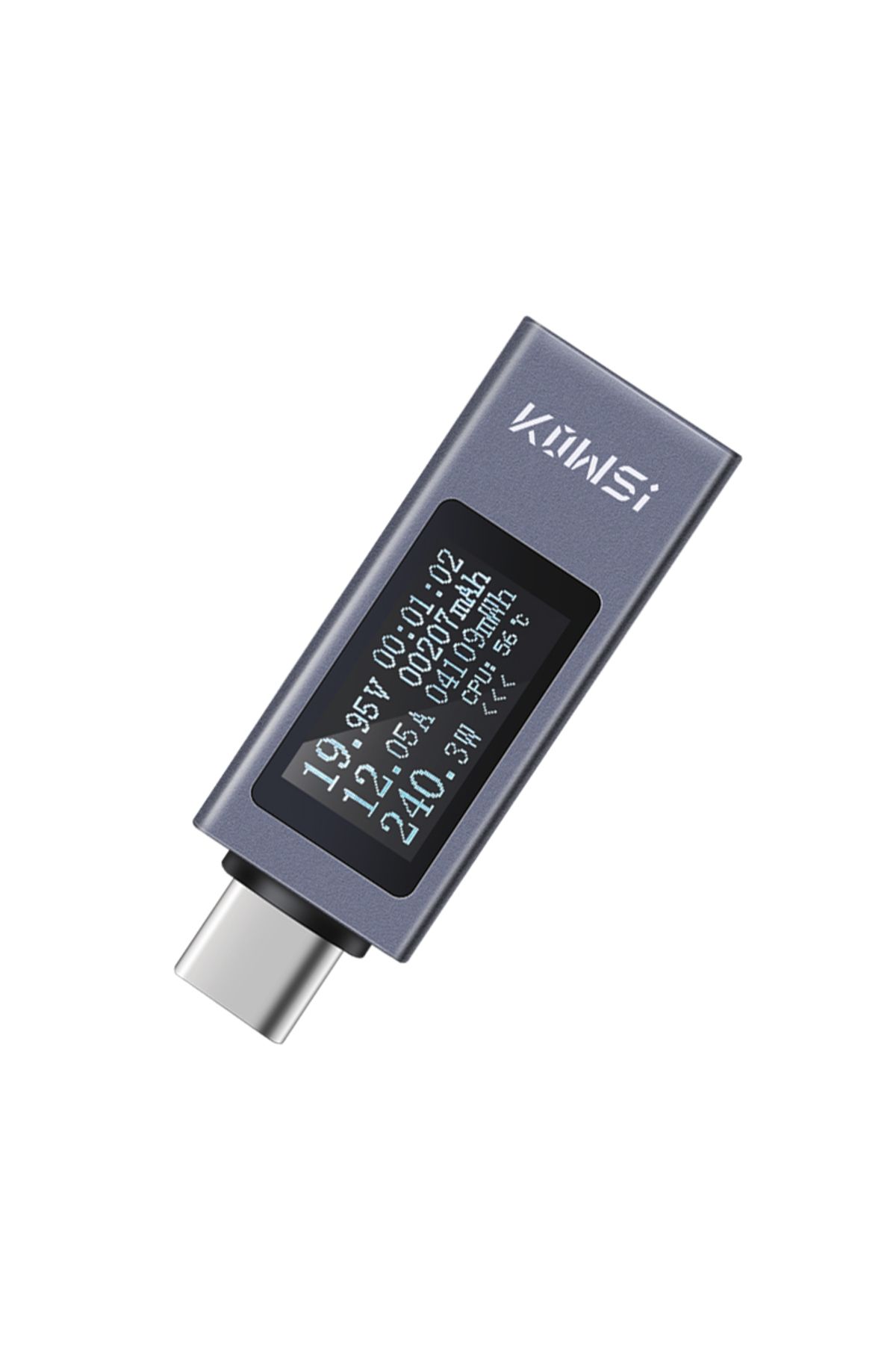 Choice-Kws-2301c Kws-2301c Type-c Multi-function Digital Display Dc Voltage Ammeter Power Meter Cell Phone 1