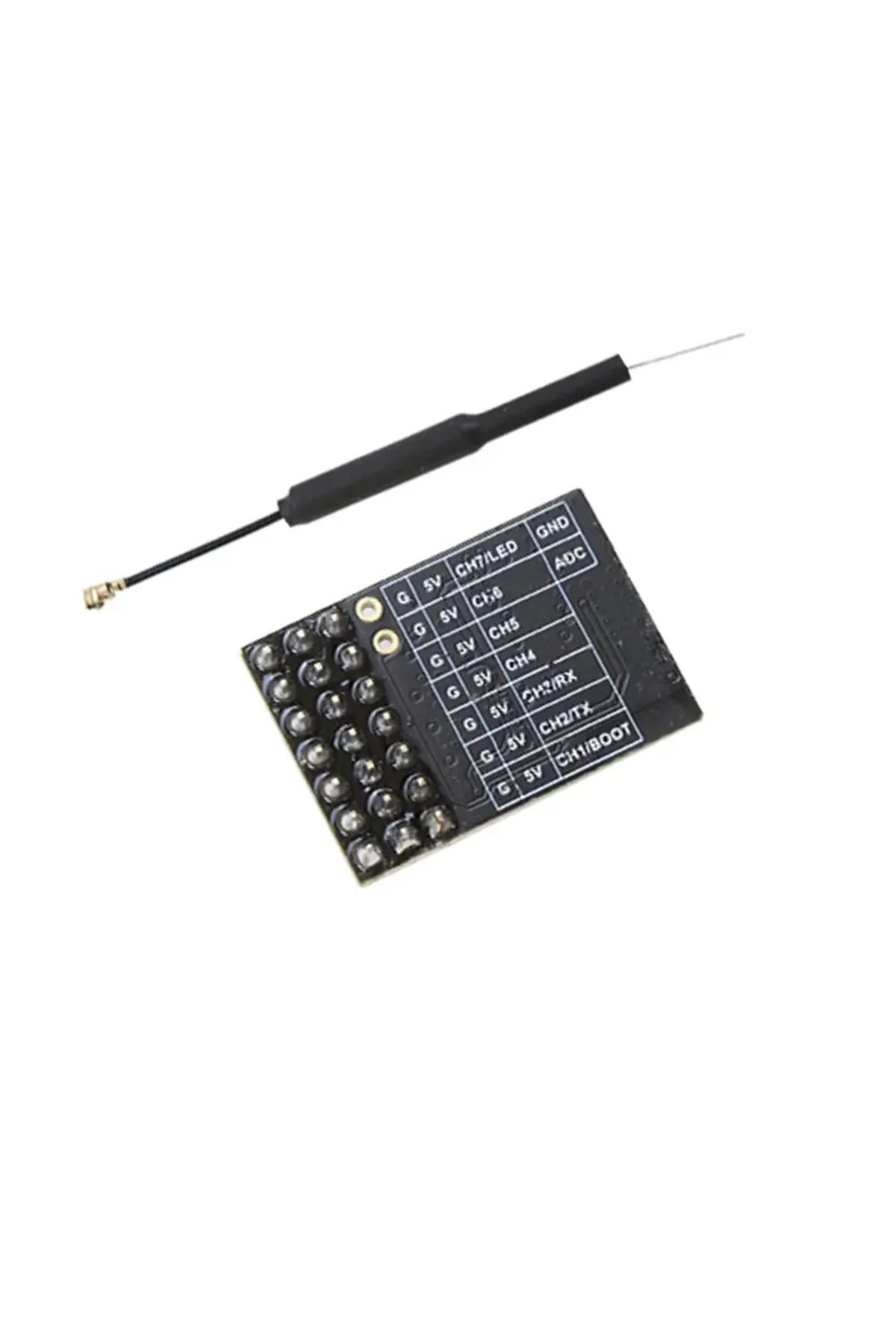 Choice-1pcs Elrs 2.4ghz Pwm 7ch Crsf Receiver Support Elrs 3.2 Pwm/crsf Protocol Copper Pipe Antenna For Rc 6