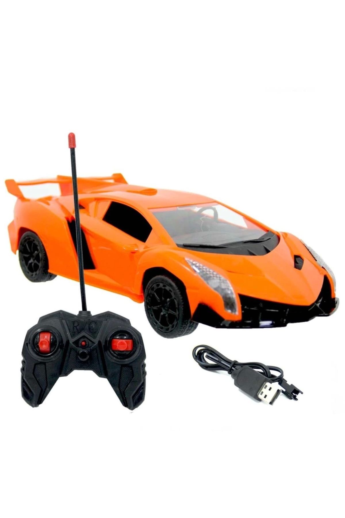 Basic Fun Çocuk 1:16 Racing Car Kumandalı Şarjlı Araba