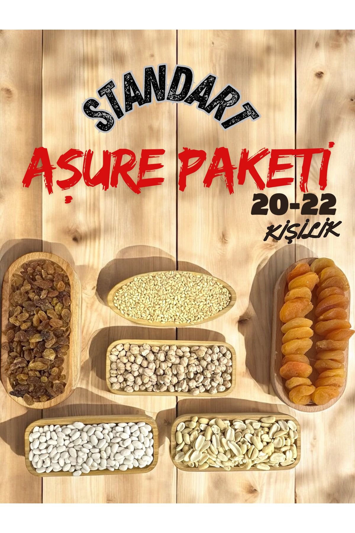 ASUNTAŞ Aşure Seti Standart Aşurelik Paket (20-22 kişilik)