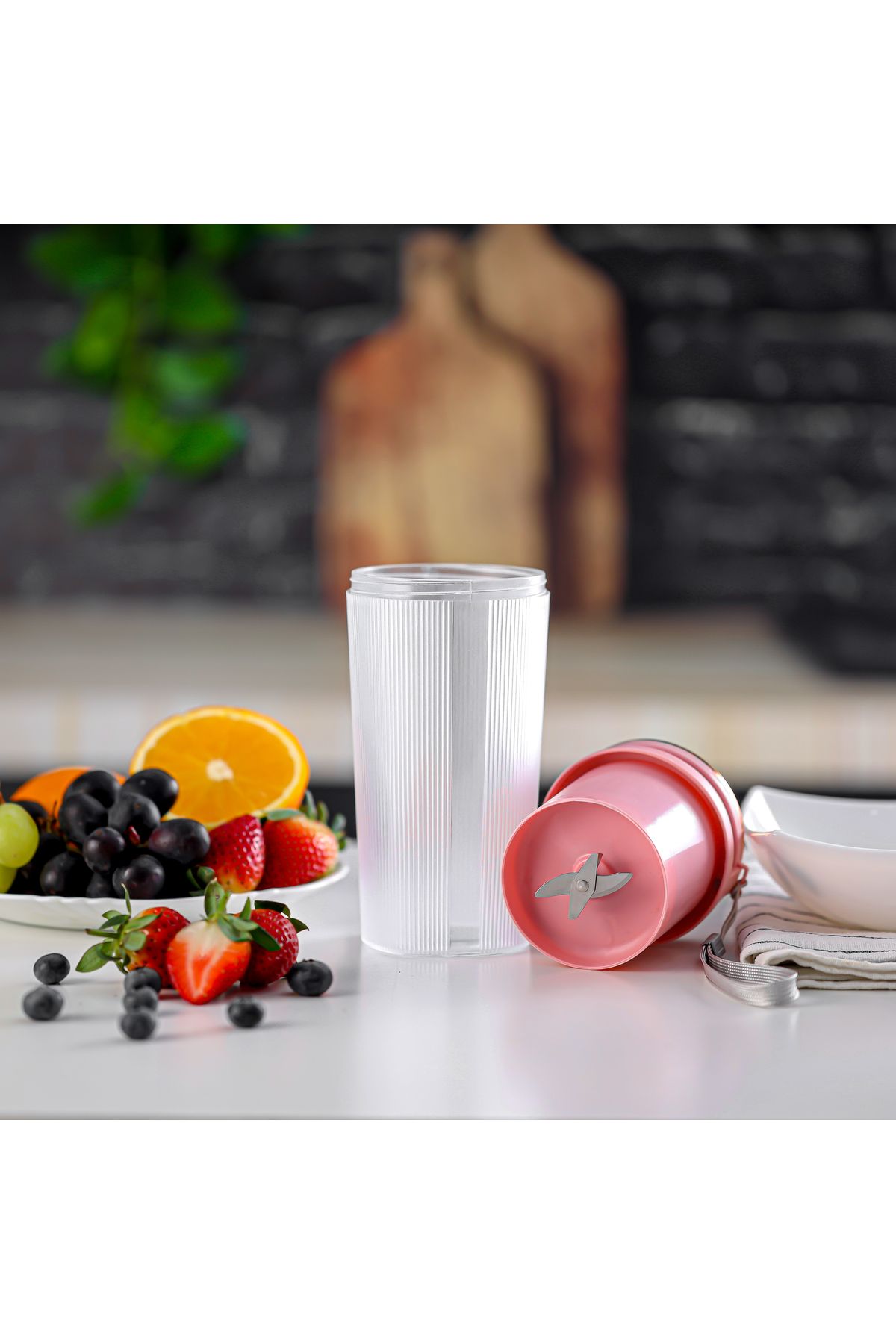 KRYPTON-300 ml Rechargeable Portable Juicer- KNB6579 5