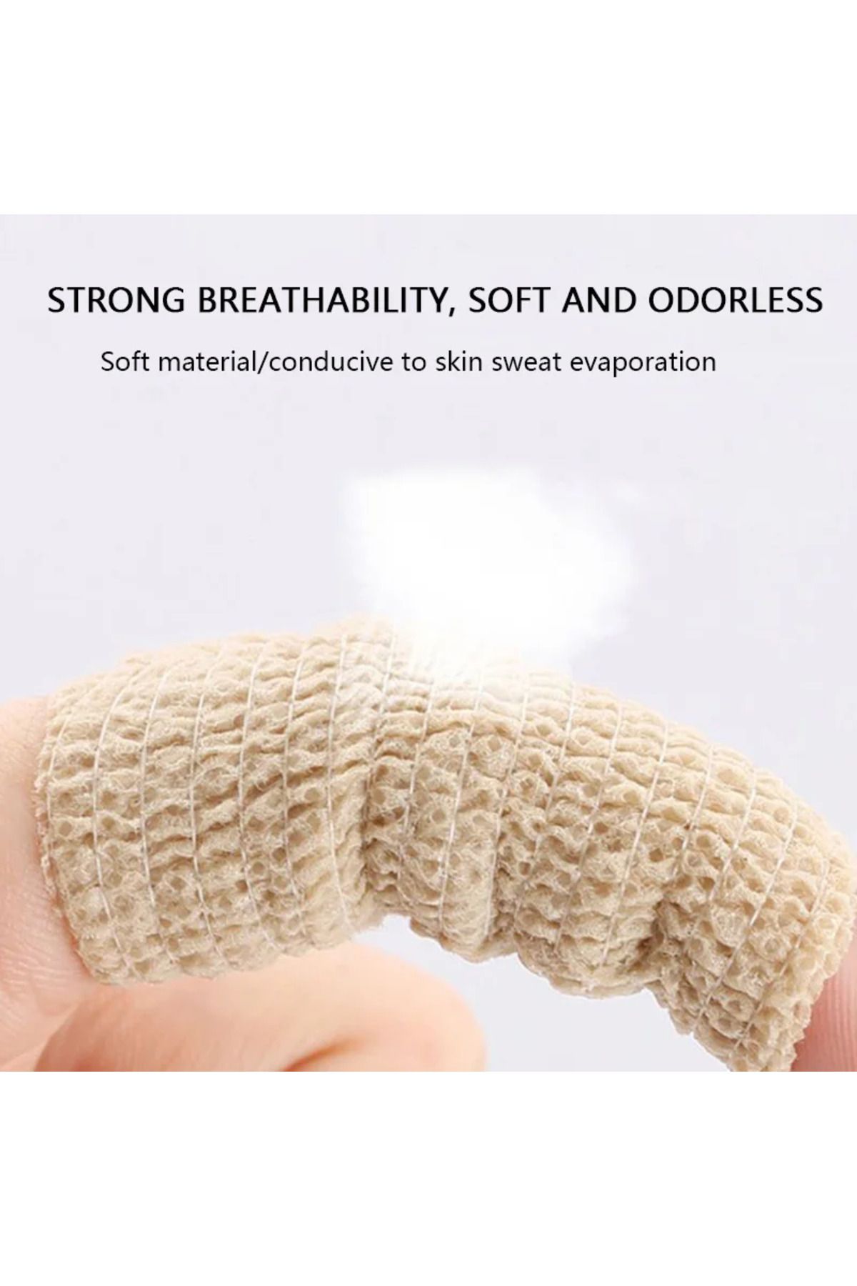 Choice-25mmx2m Colour Of Skin Self Adherent Cohesive Bandage Wrap Stretch Non Woven Self Adhesive Tape - Sk 3
