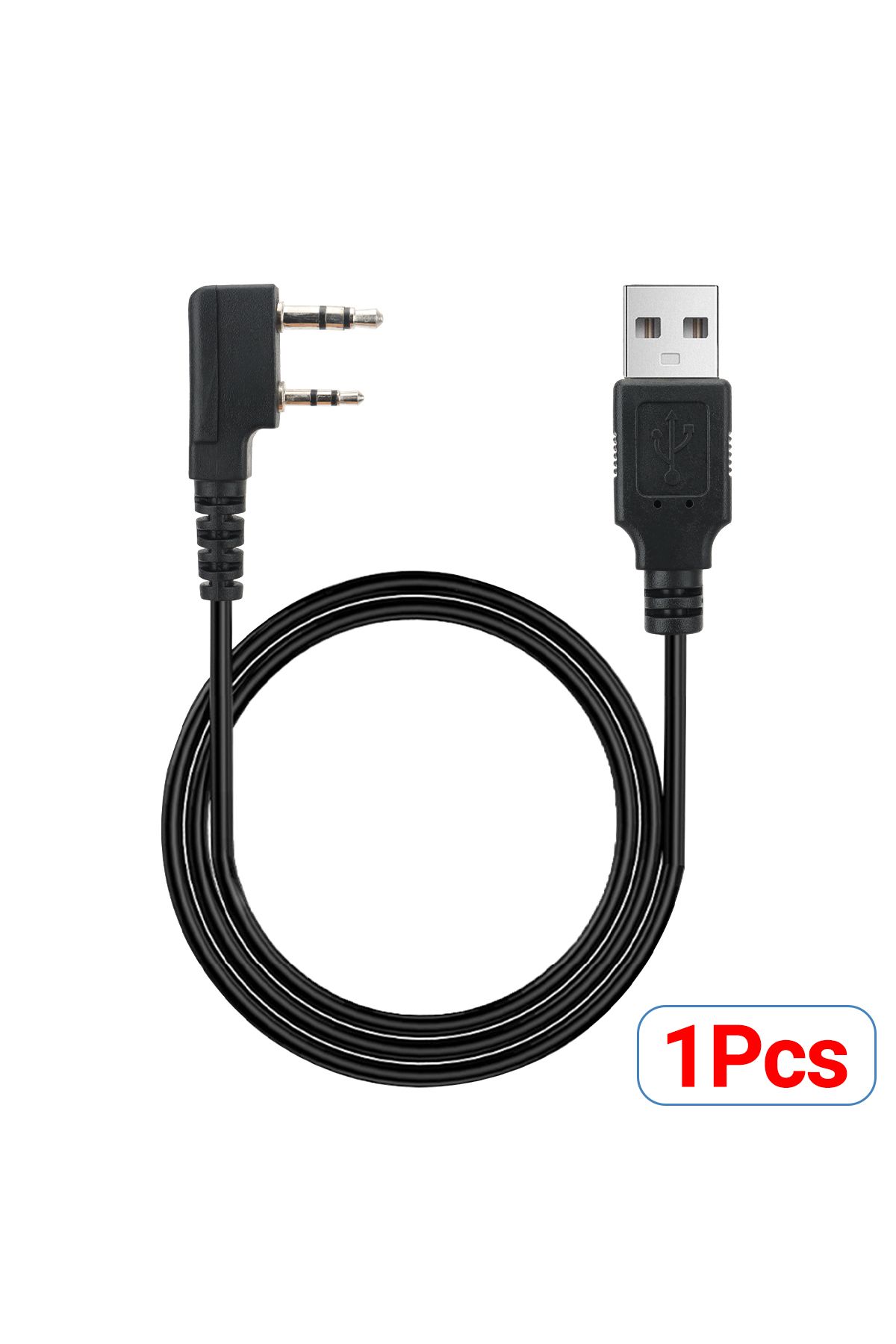 BAOFENG-كابل برمجة USB أسود DM-1701 لجهاز DM-1801 DM-1702 DM-5R AR26 ثنائي الفتحة الزمنية DMR الرقمي 1