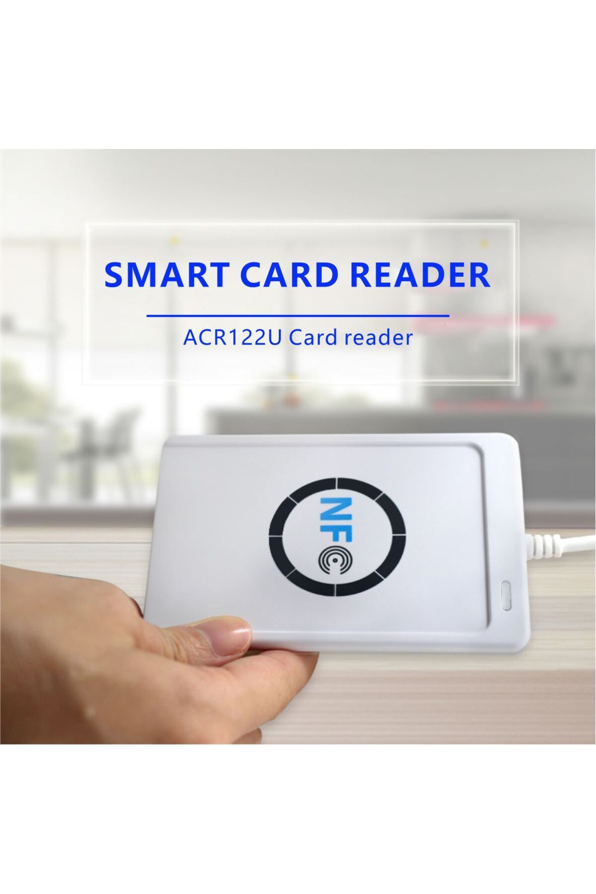 Choice-ACR122U RFID IC Smart Card Reader Contactless Writer Copier Duplicator Writable Clone NFC USB S50... 1
