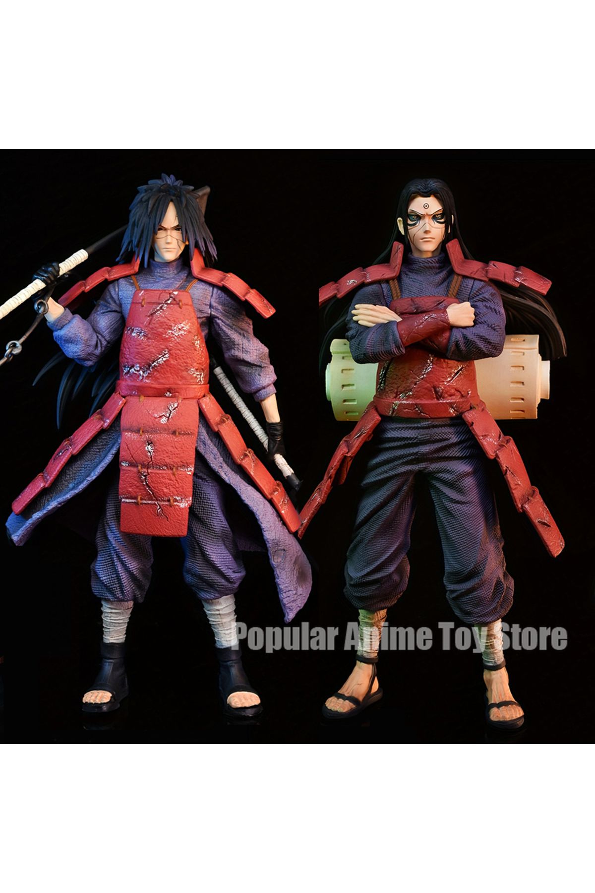 Choice-10.62in/27cm Anime Naruto Figure Uchiha Madara Fgiure Senju Hashirama Figure PVC Action Figures C... 2