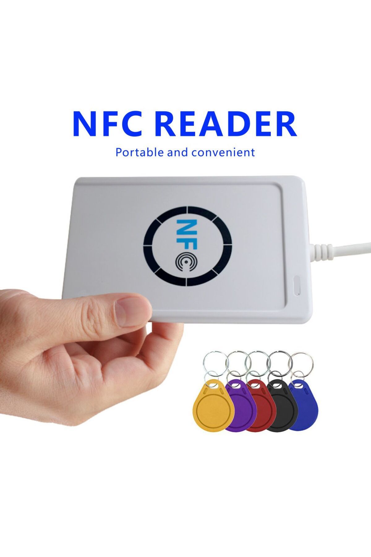 Choice-ACR122U RFID IC Smart Card Reader Contactless Writer Copier Duplicator Writable Clone NFC USB S50... 4