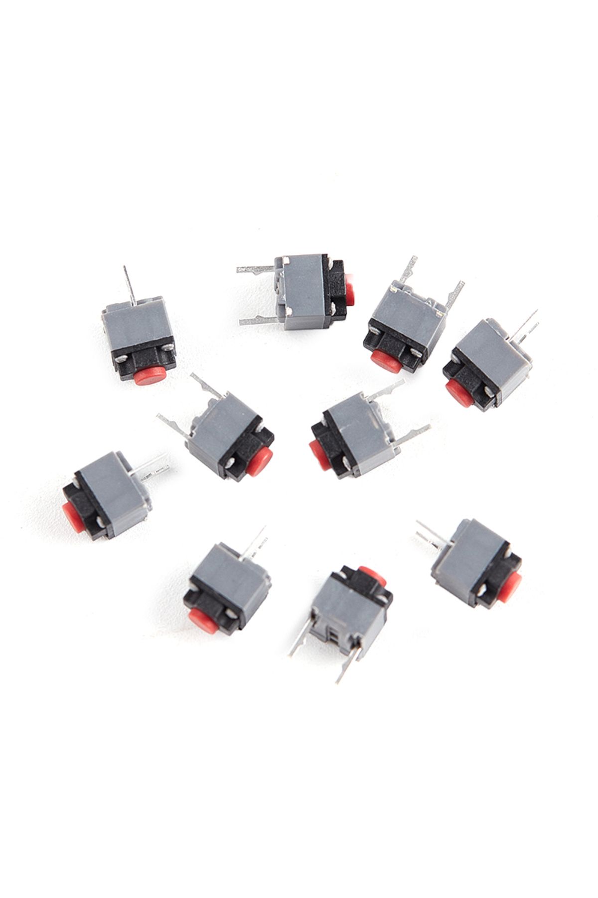 Choice-10pcs/set Kailh Mute Button 6*6*7.3 Silent Switch Wireless Mouse Wired Micro 6x6x7.3mm 1