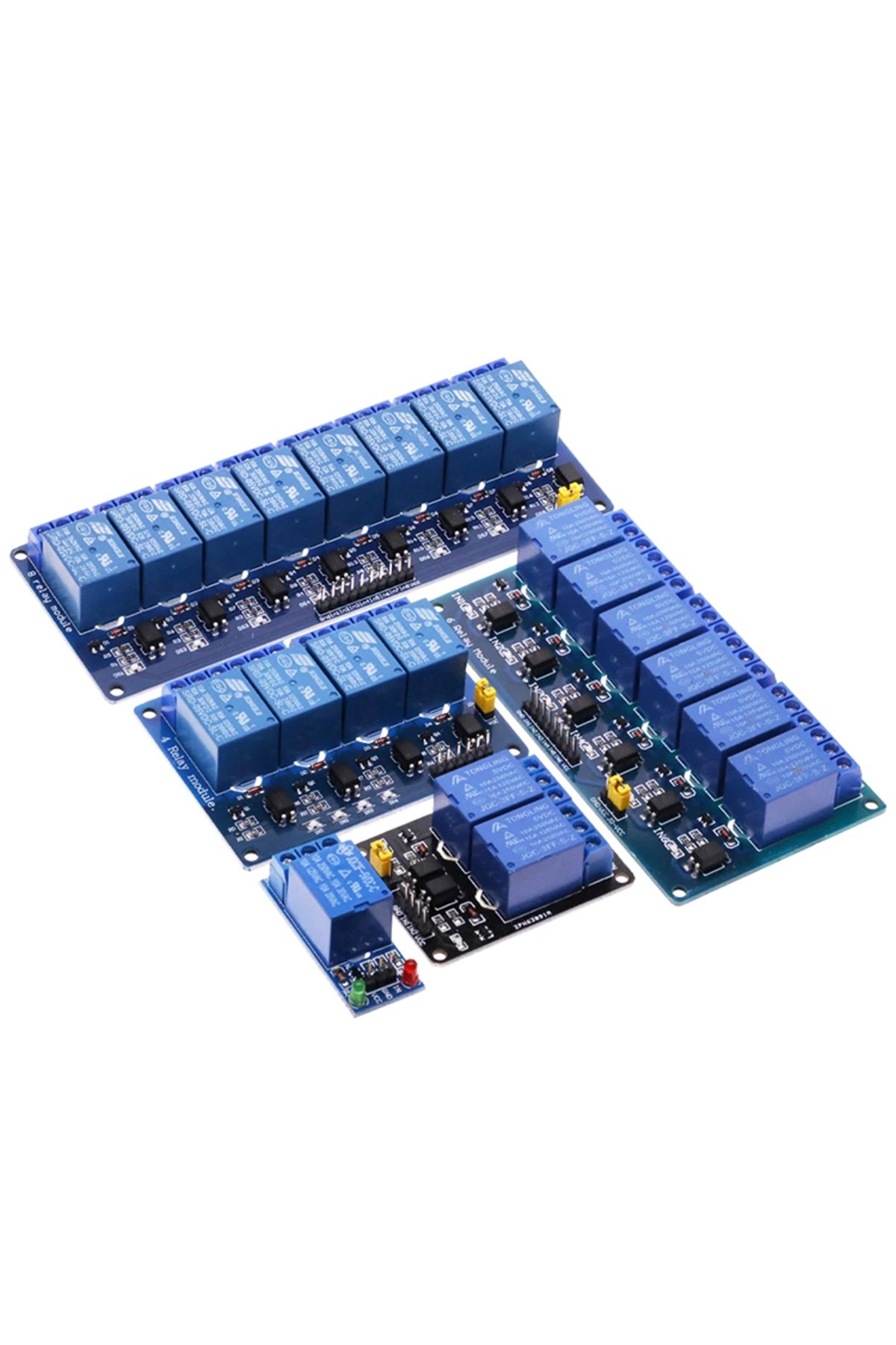 Choice-6 Channel Relay 5v 1 2 4 6 8 Channel Dc 5v 12v Relay Module With Optocoupler Low Level Trigger 1 Way 8