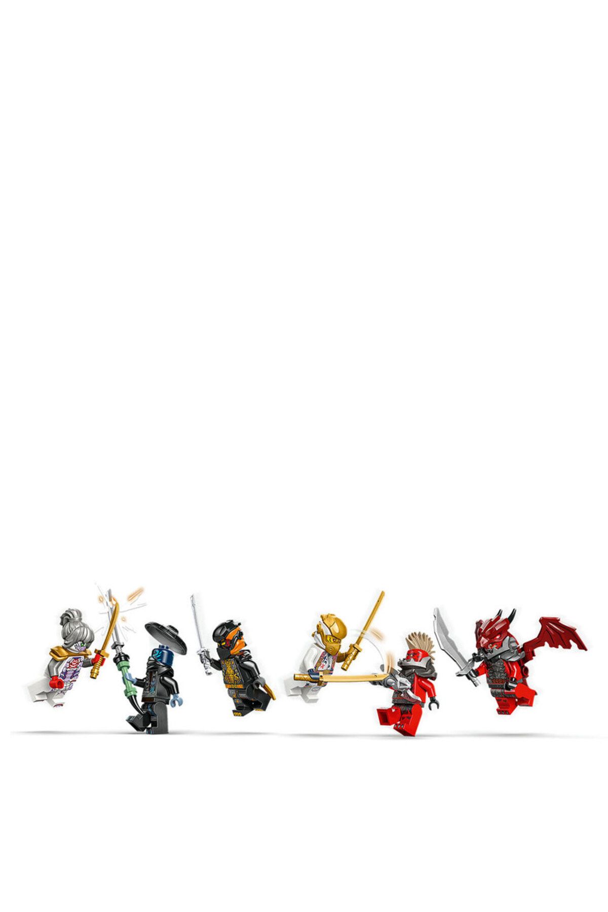 LEGO-® NINJAGO® Zane’s Ultra Combiner Mech Toy 4-in-1 Building Set 71834 4