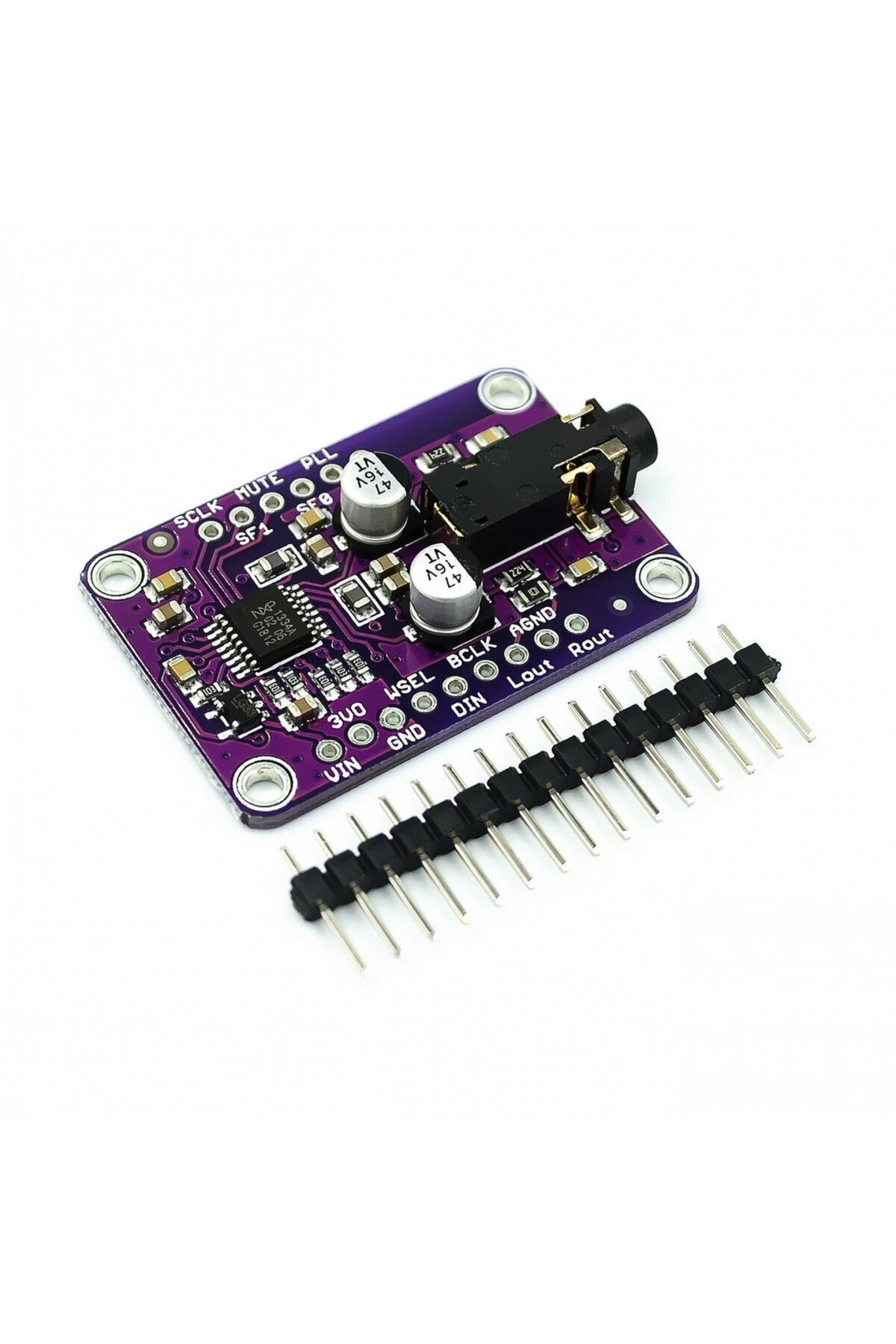 Choice-DAC Module 1334 UDA1334A I2S DAC Audio Stereo Decoder Module Board For Arduino 3.3V - 5V 1