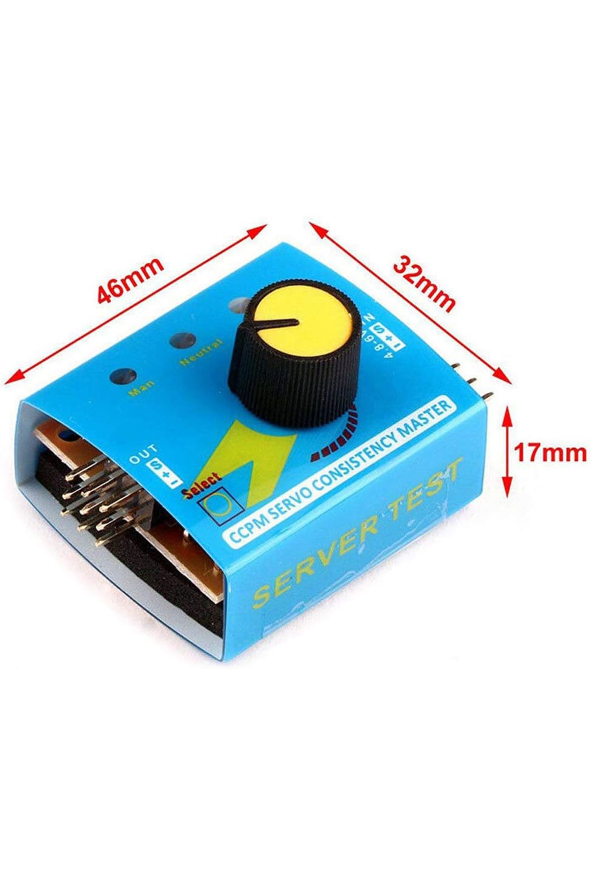 Choice-Rc Servo Tester 3ch Digital Multi Ecs Consistency Speed Controller Checker Adjustment Steering Ge... 6