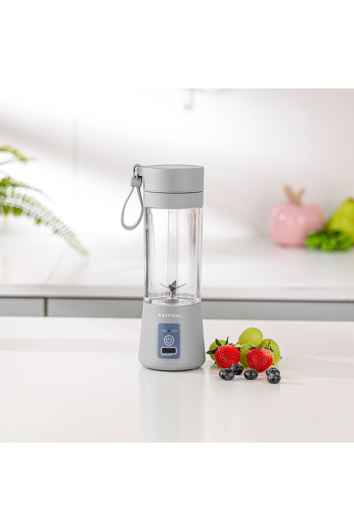 KRYPTON-330 ML Rechargeable Portable Juicer- KNB6448 4