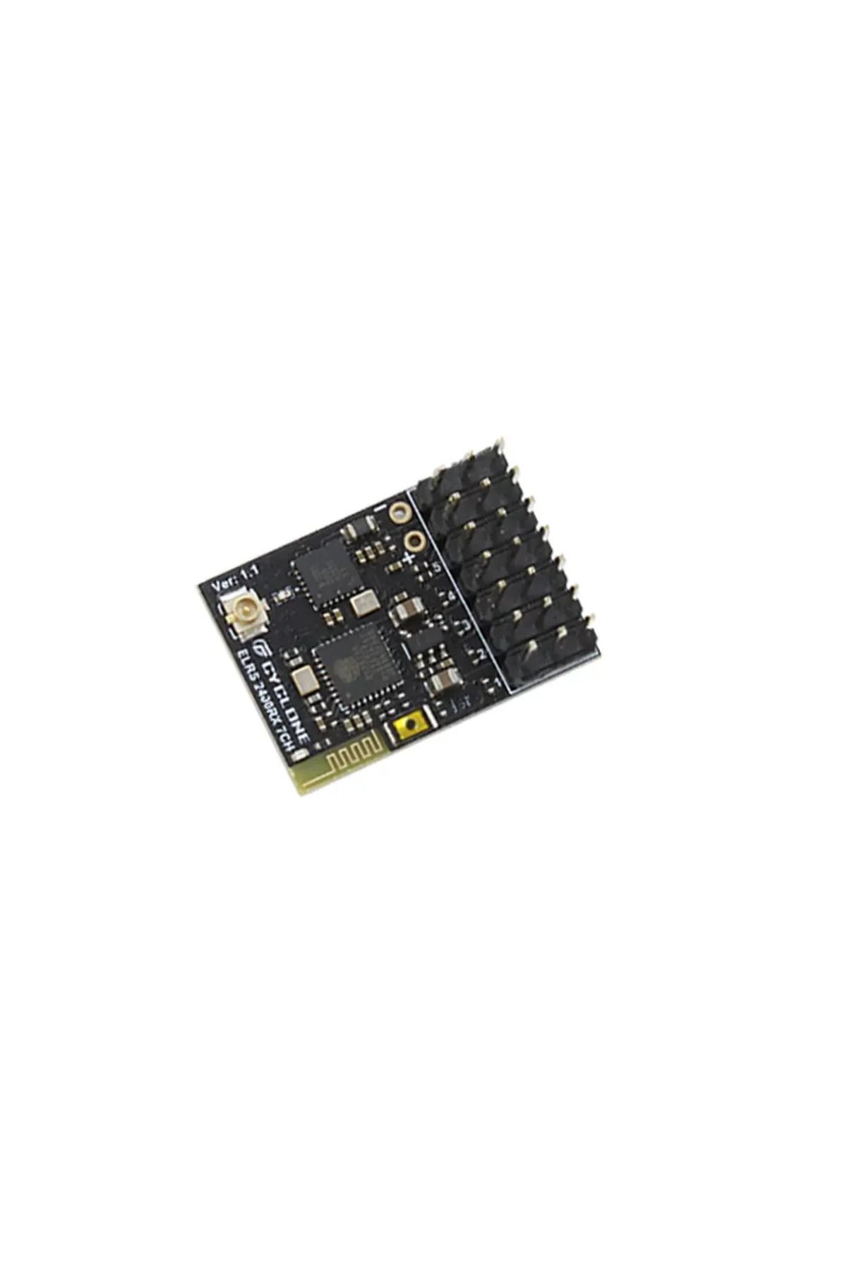 Choice-1pcs Elrs 2.4ghz Pwm 7ch Crsf Receiver Support Elrs 3.2 Pwm/crsf Protocol Copper Pipe Antenna For Rc 3