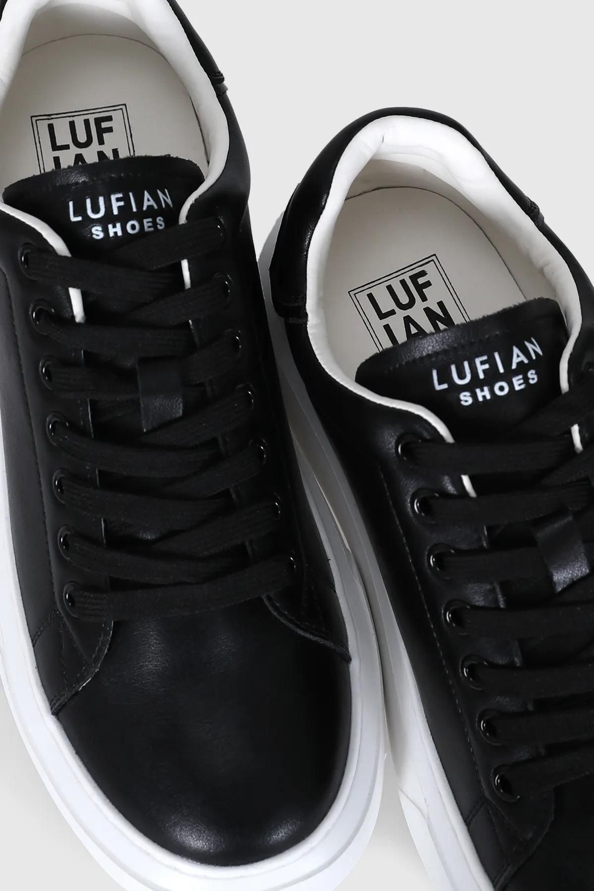 Lufian-Thick Sole Lace-Up Unisex Sneakers 3